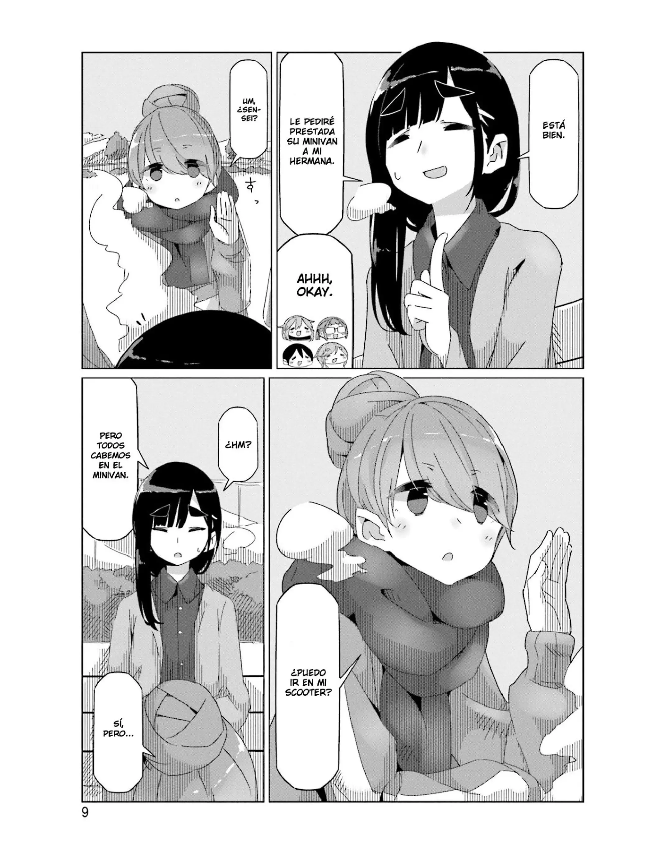 Yuru camp Capitulo 41 page 9