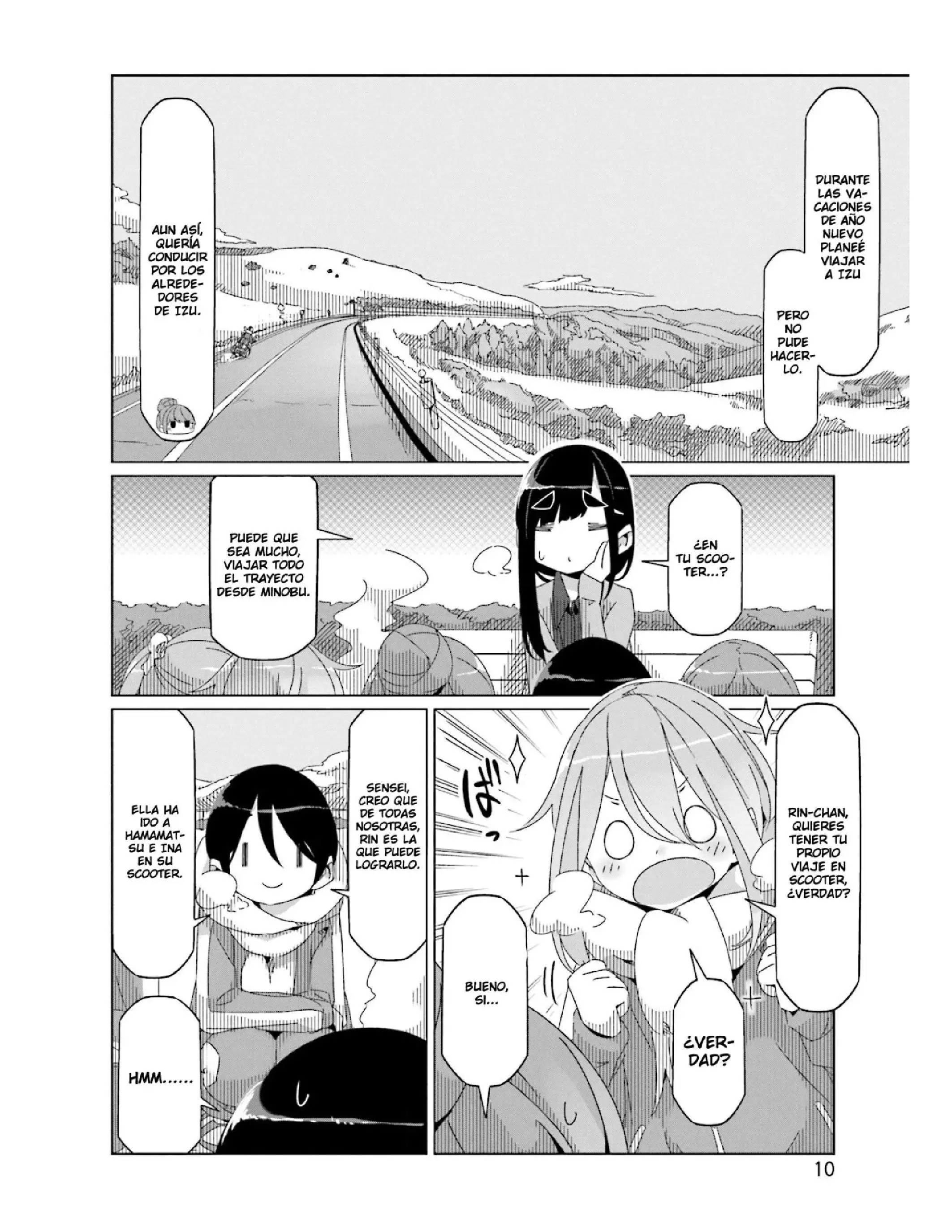 Yuru camp Capitulo 41 page 10