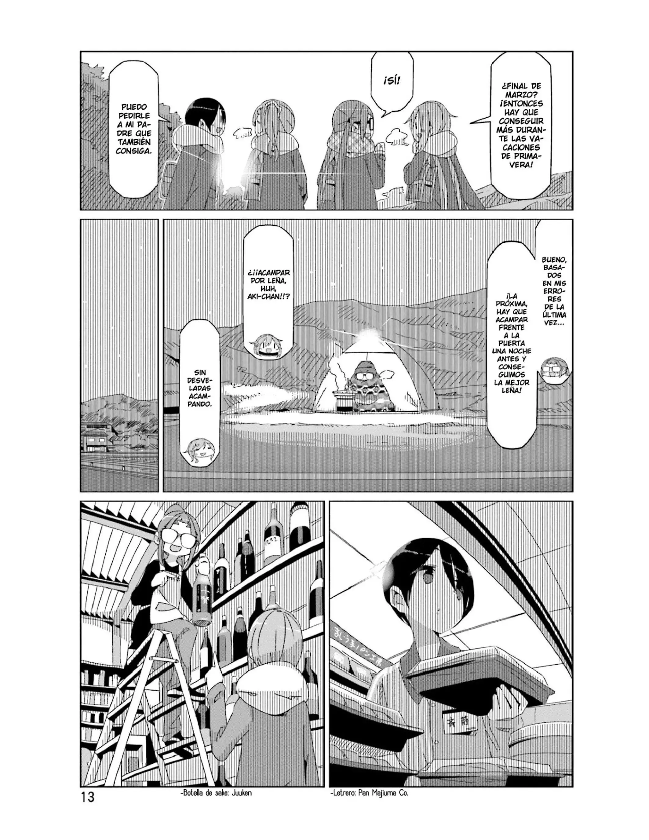Yuru camp Capitulo 41 page 13