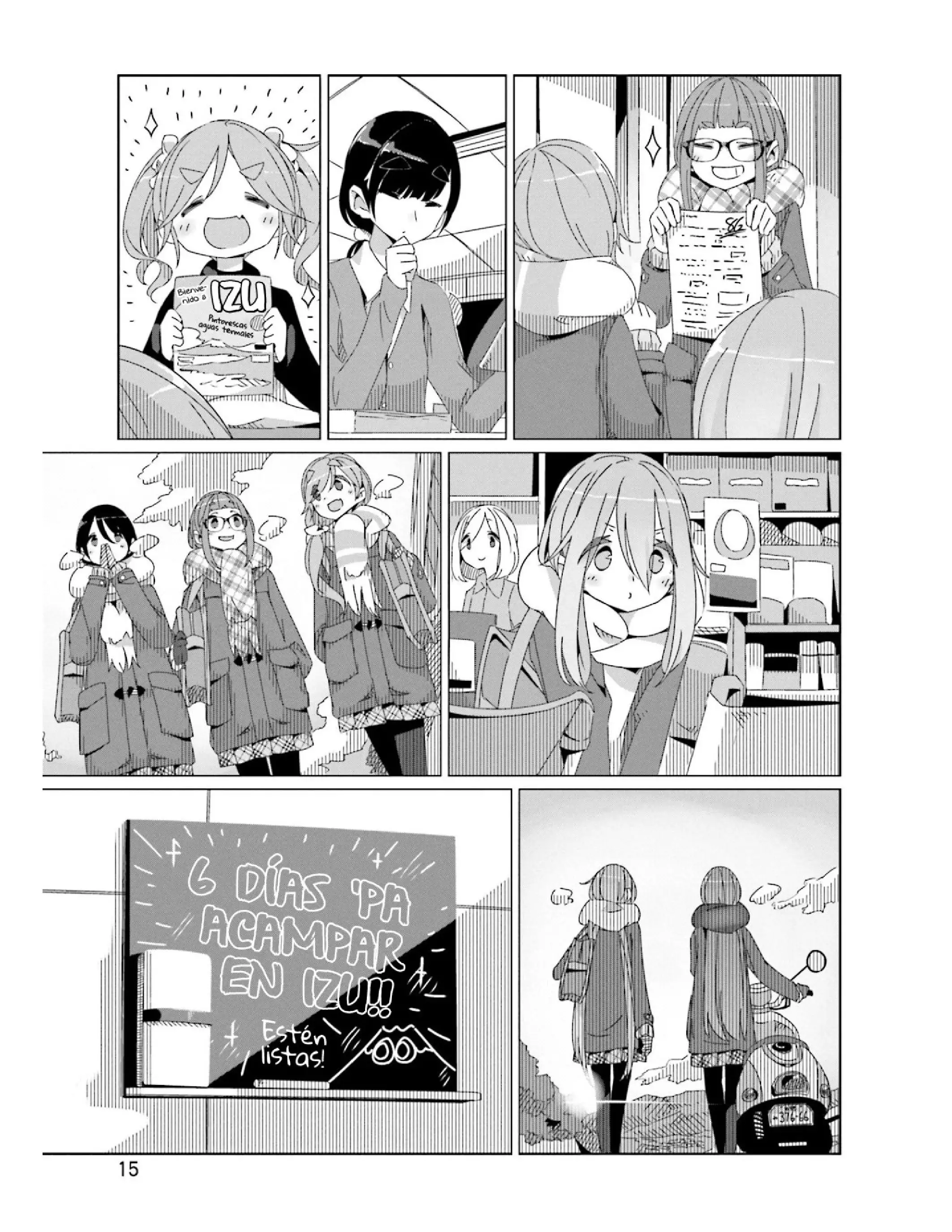 Yuru camp Capitulo 41 page 15