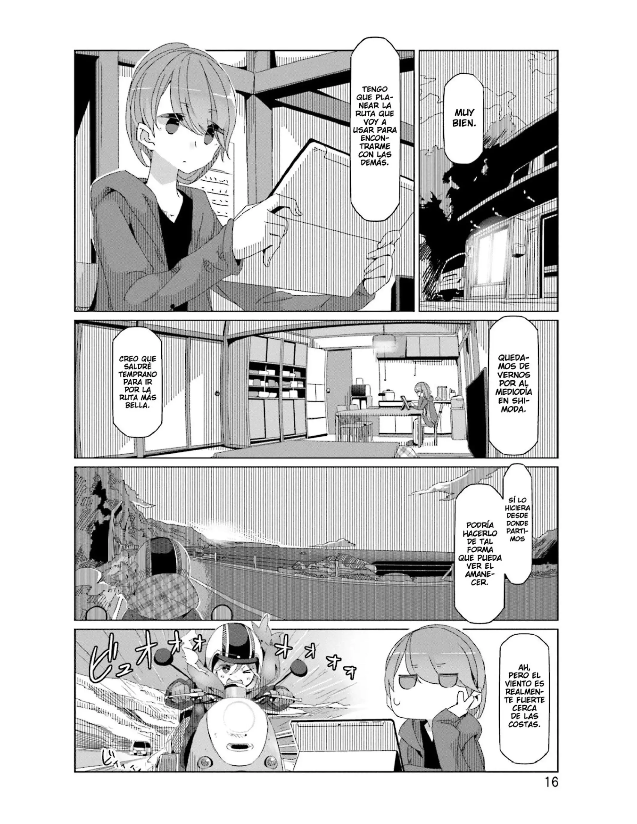 Yuru camp Capitulo 41 page 16