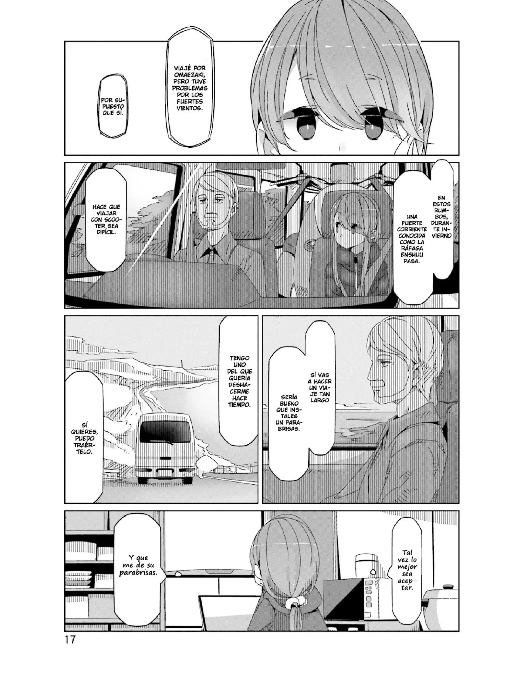 Yuru camp Capitulo 41 page 17