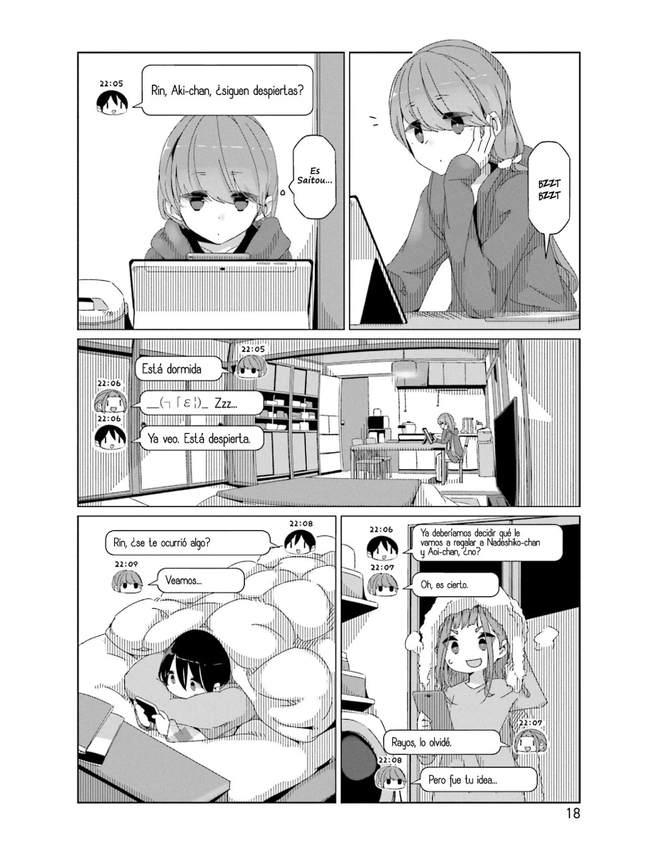 Yuru camp Capitulo 41 page 18