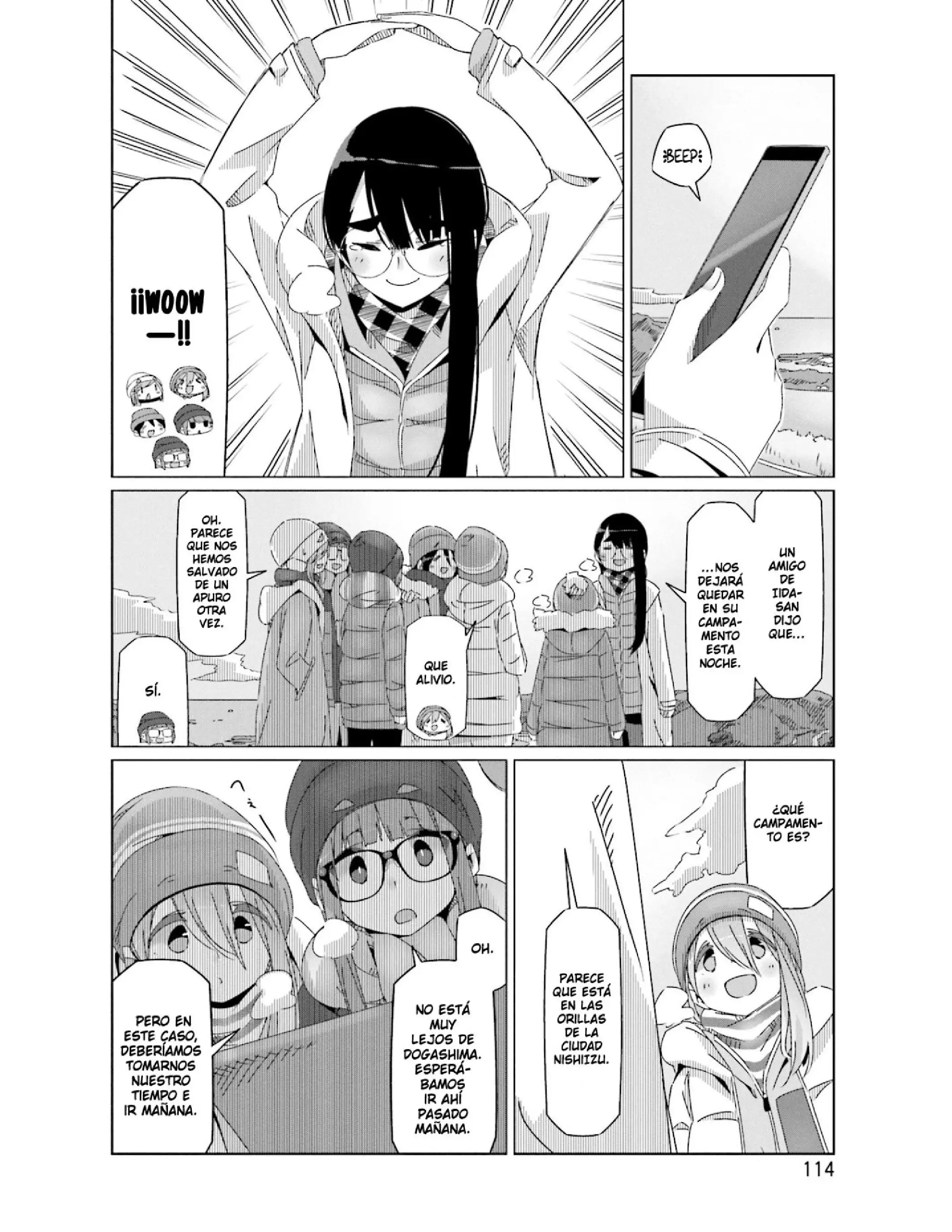 Yuru camp Capitulo 45 page 7