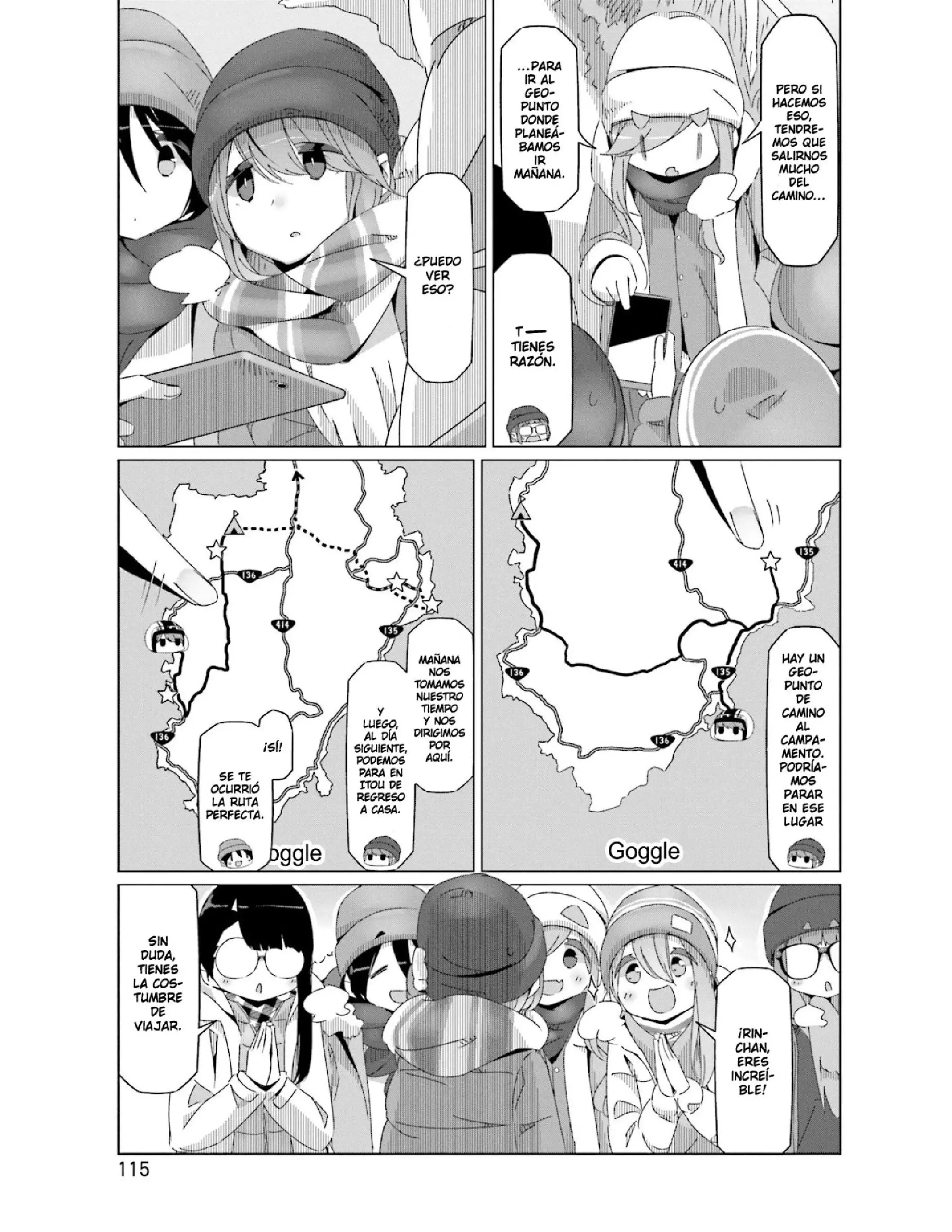 Yuru camp Capitulo 45 page 8