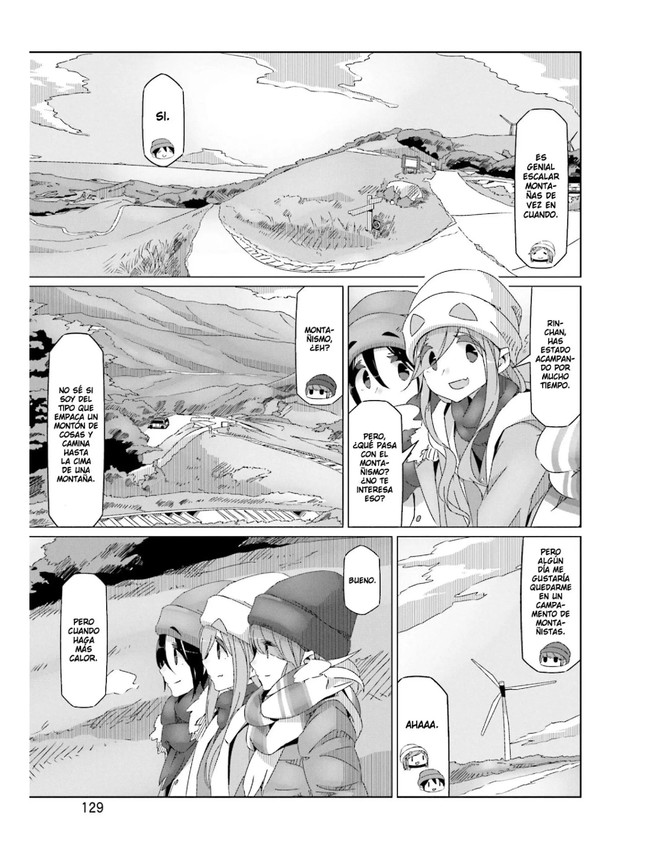 Yuru camp Capitulo 45 page 22