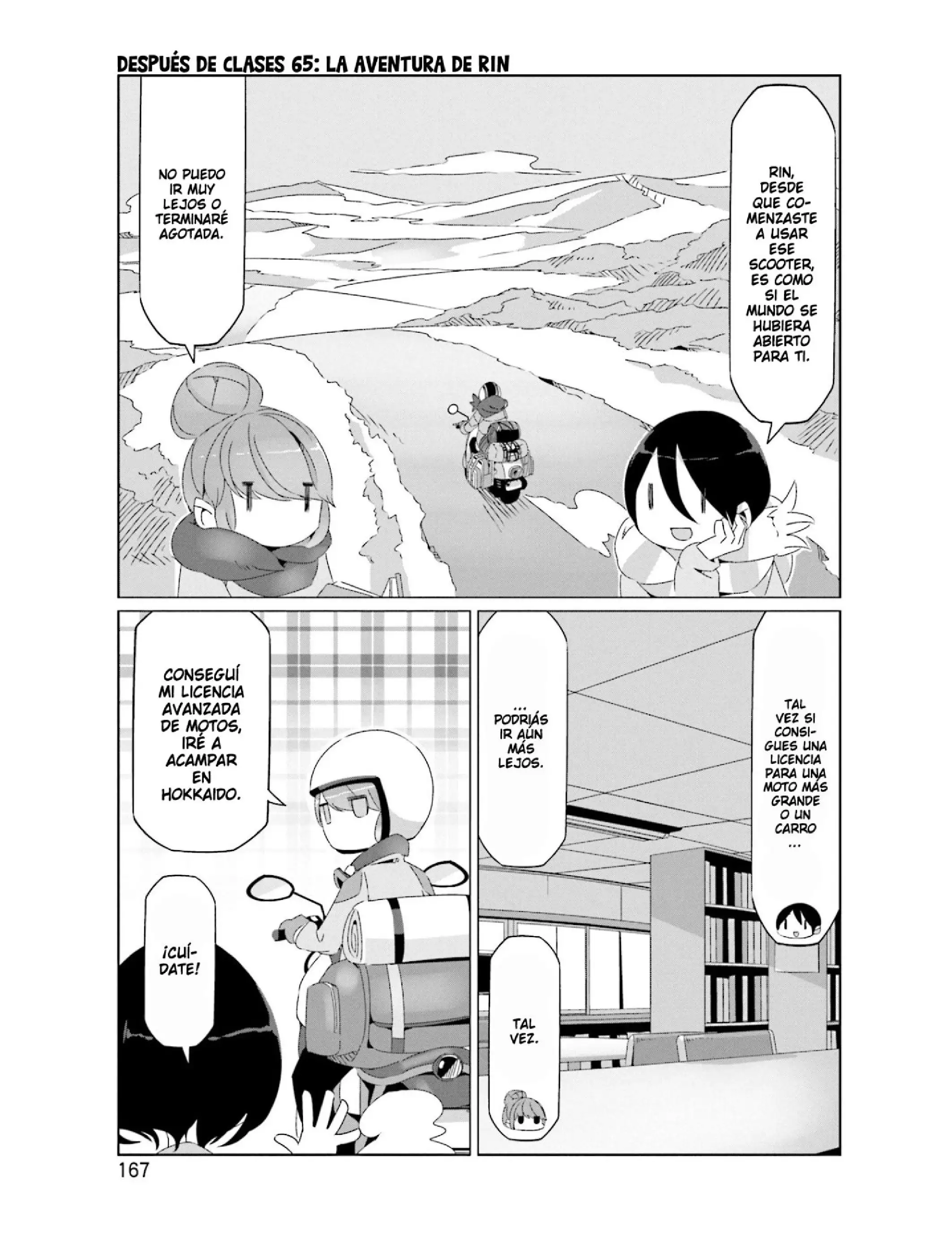 Yuru camp Capitulo 46.5 page 8