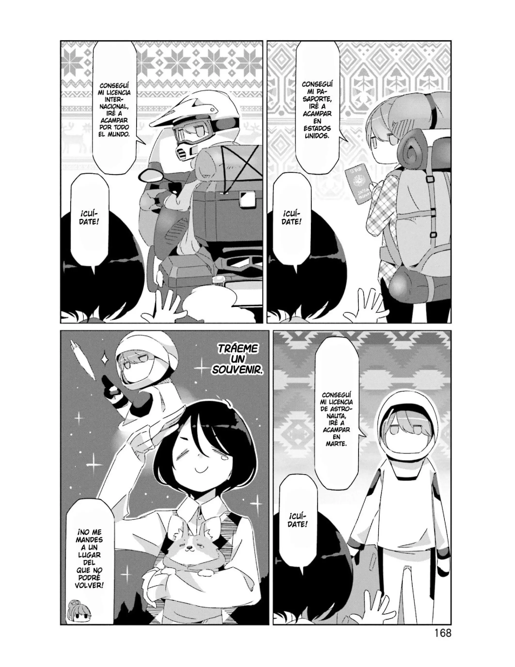 Yuru camp Capitulo 46.5 page 9