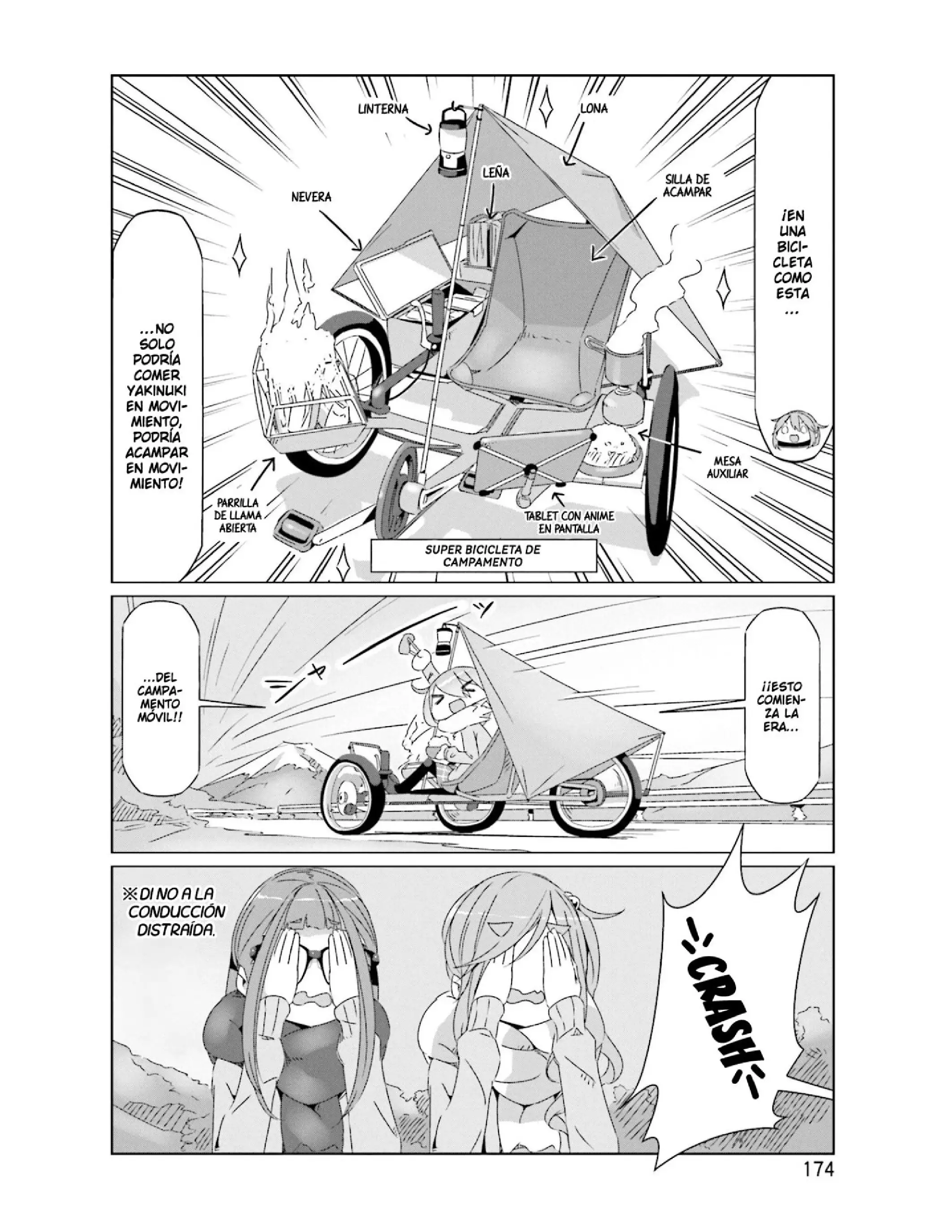 Yuru camp Capitulo 46.5 page 15