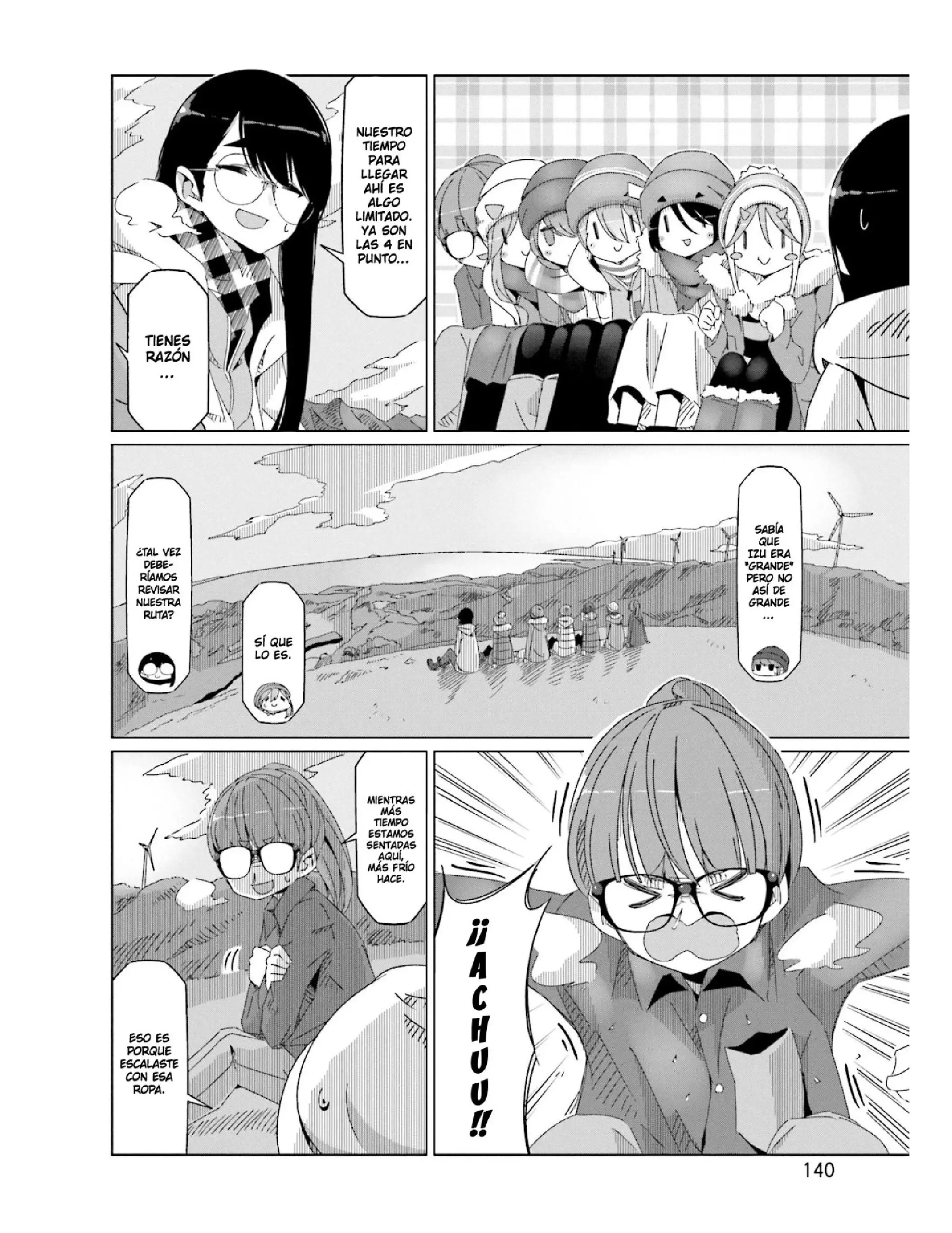 Yuru camp Capitulo 46 page 8
