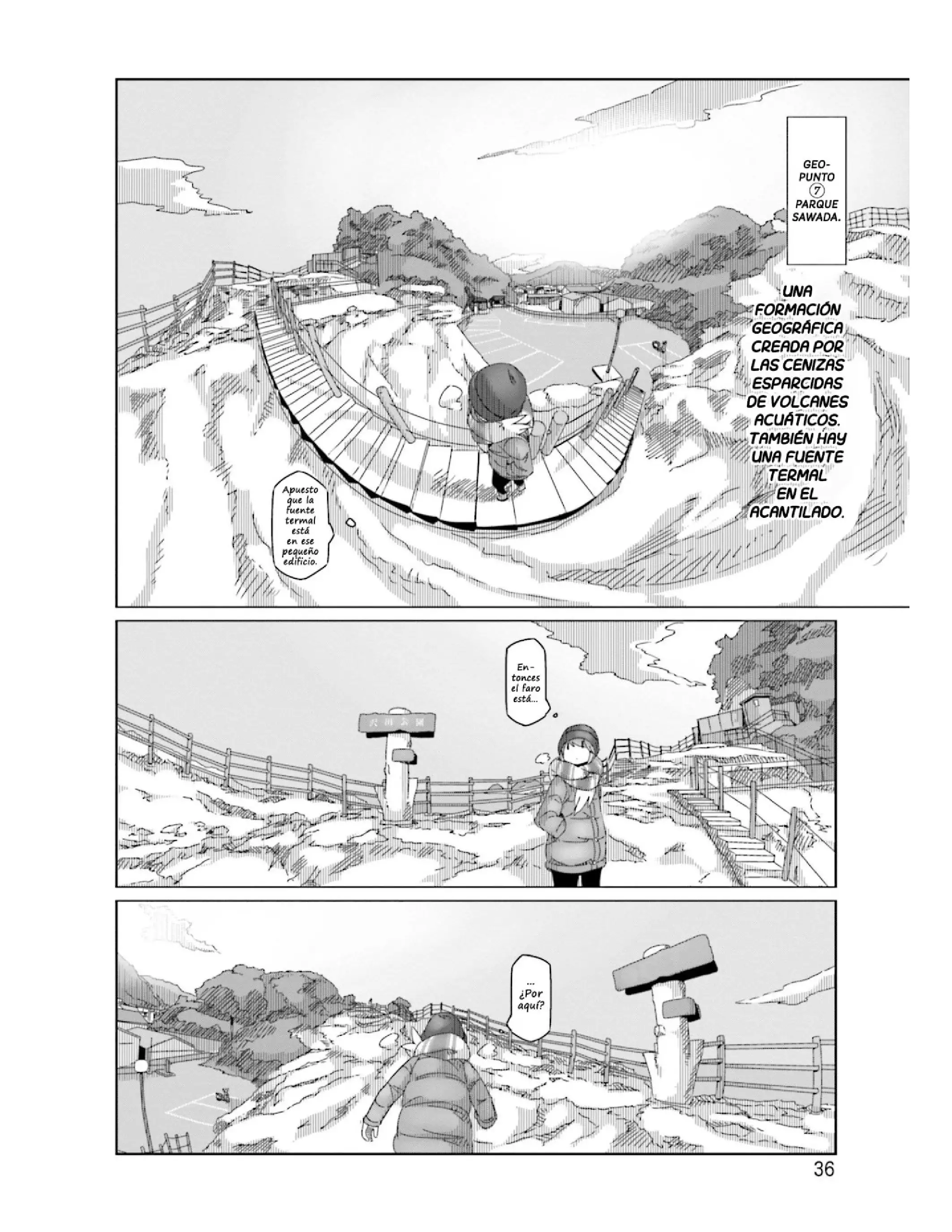 Yuru camp Capitulo 48 page 8