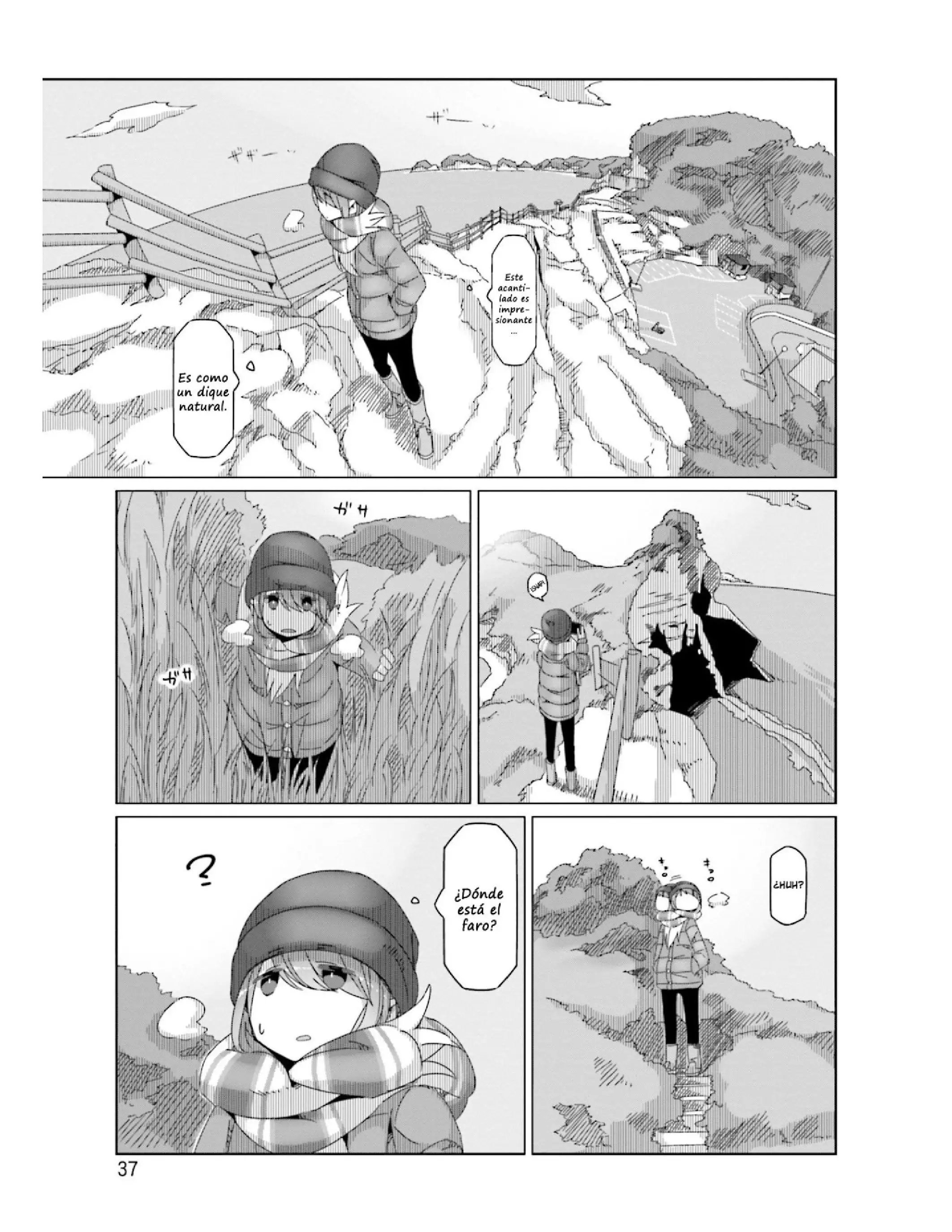 Yuru camp Capitulo 48 page 9