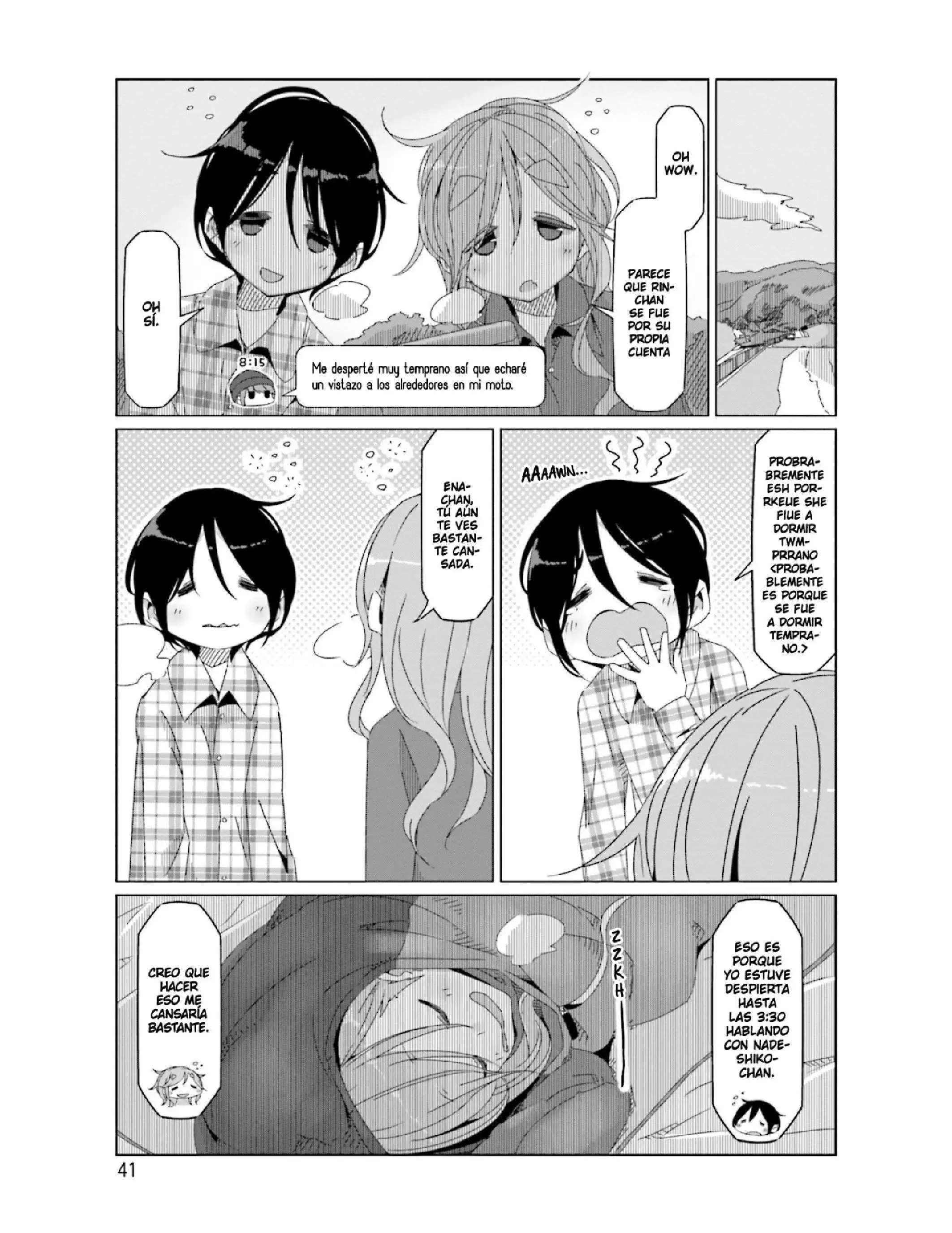 Yuru camp Capitulo 48 page 13