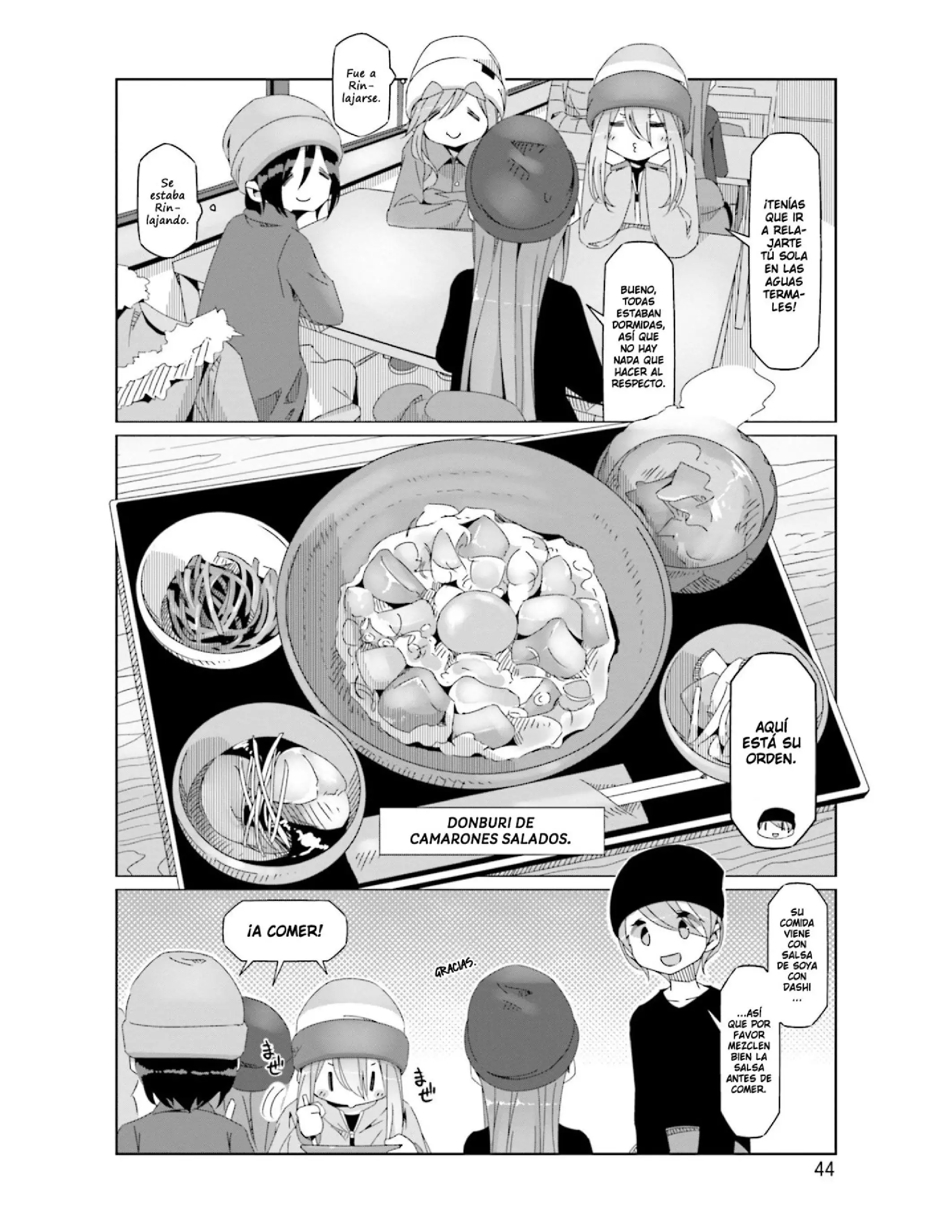 Yuru camp Capitulo 48 page 16