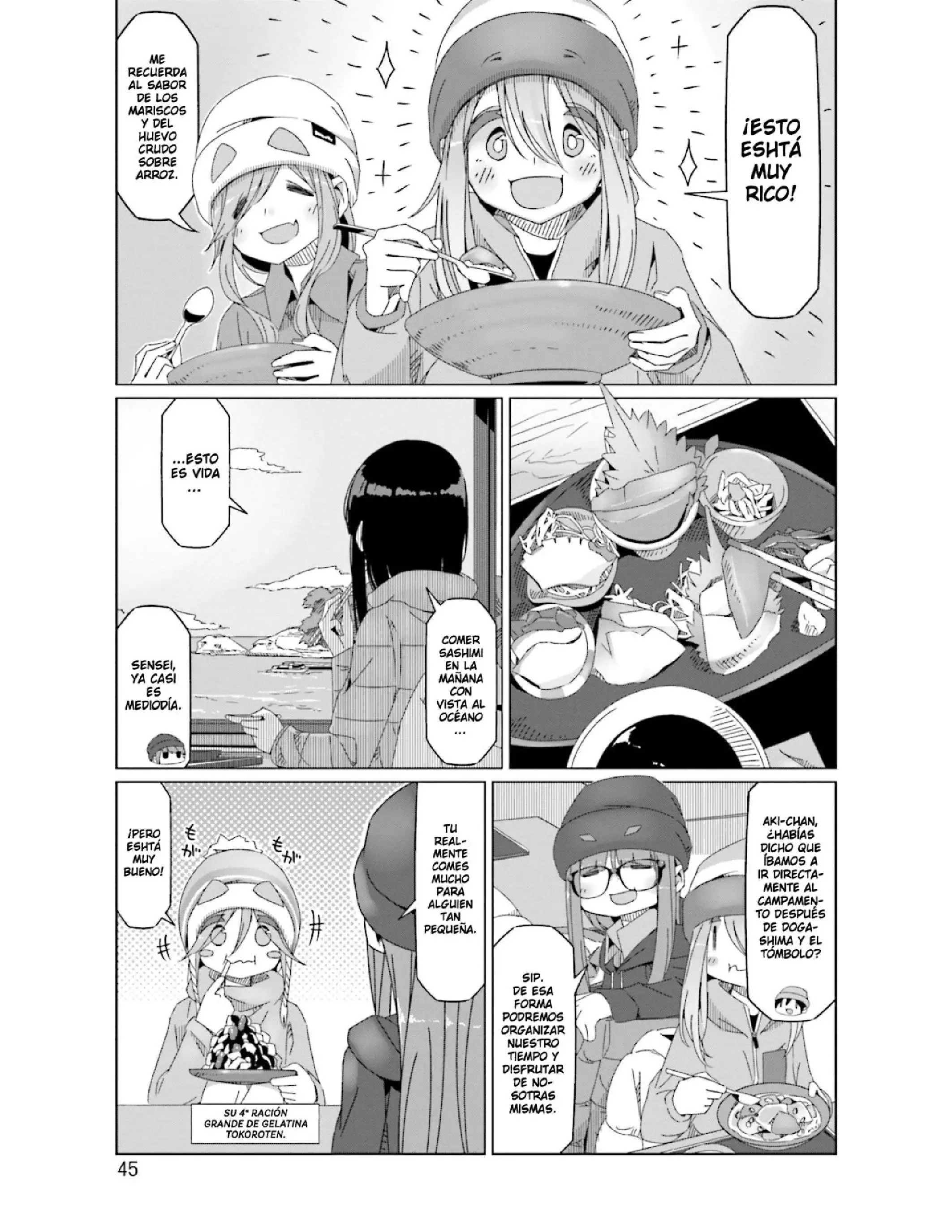 Yuru camp Capitulo 48 page 17