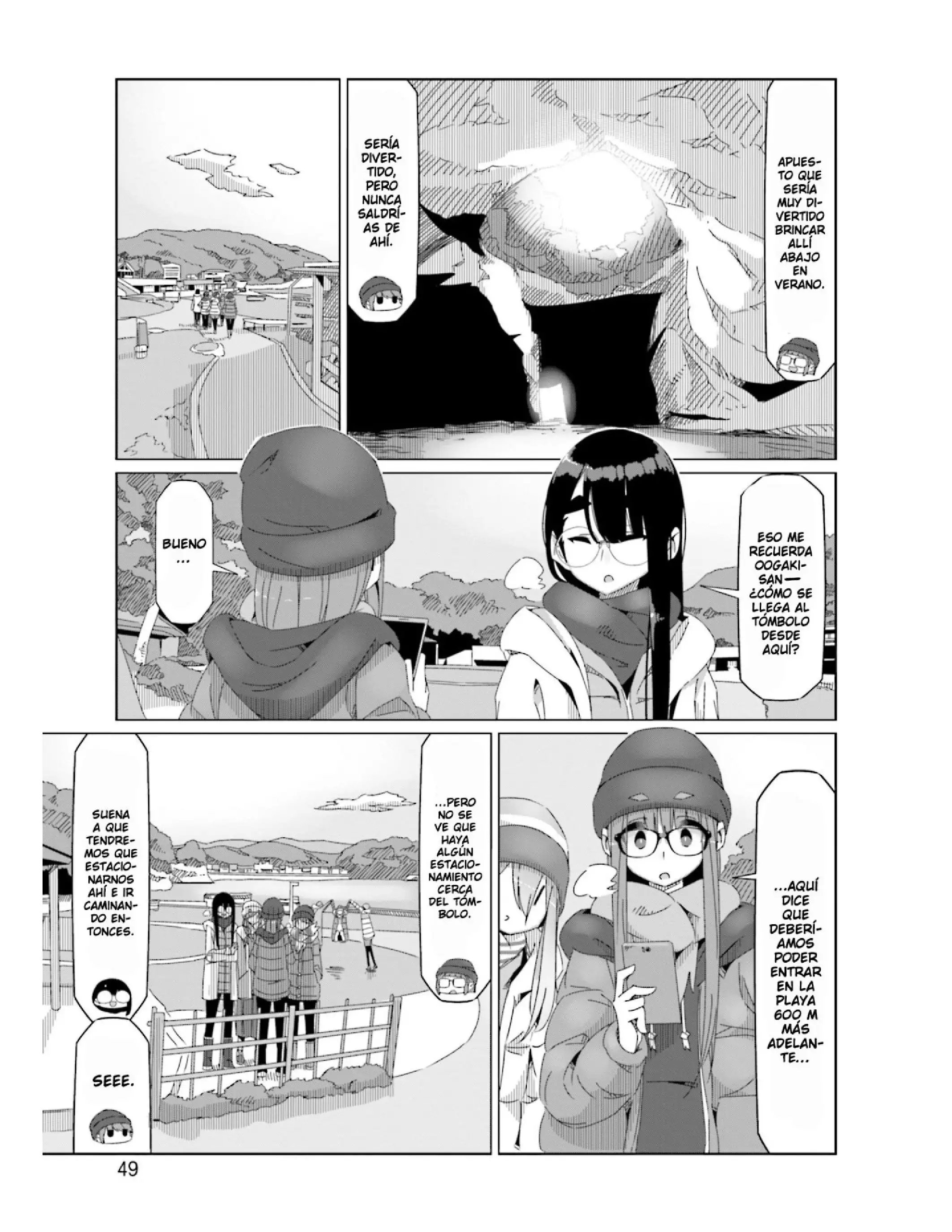 Yuru camp Capitulo 48 page 21
