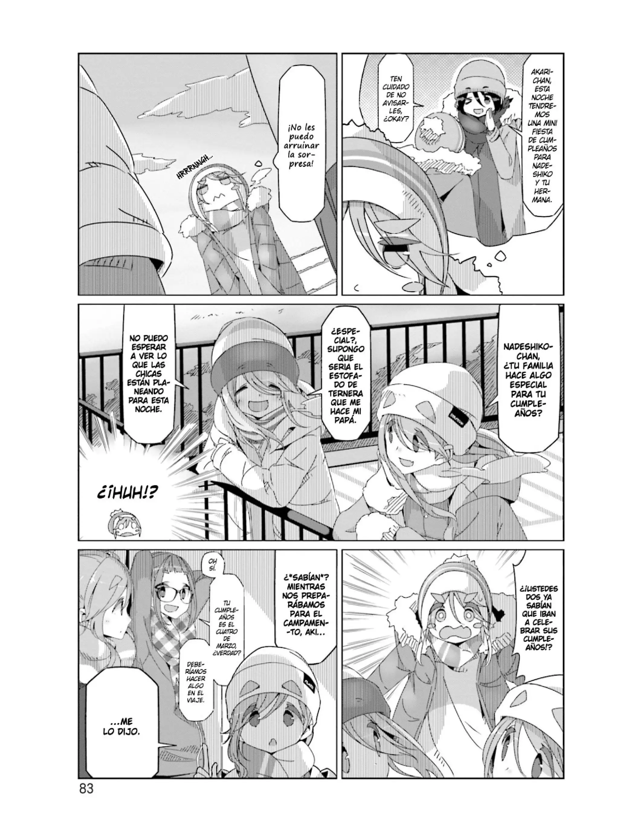 Yuru camp Capitulo 50 page 3