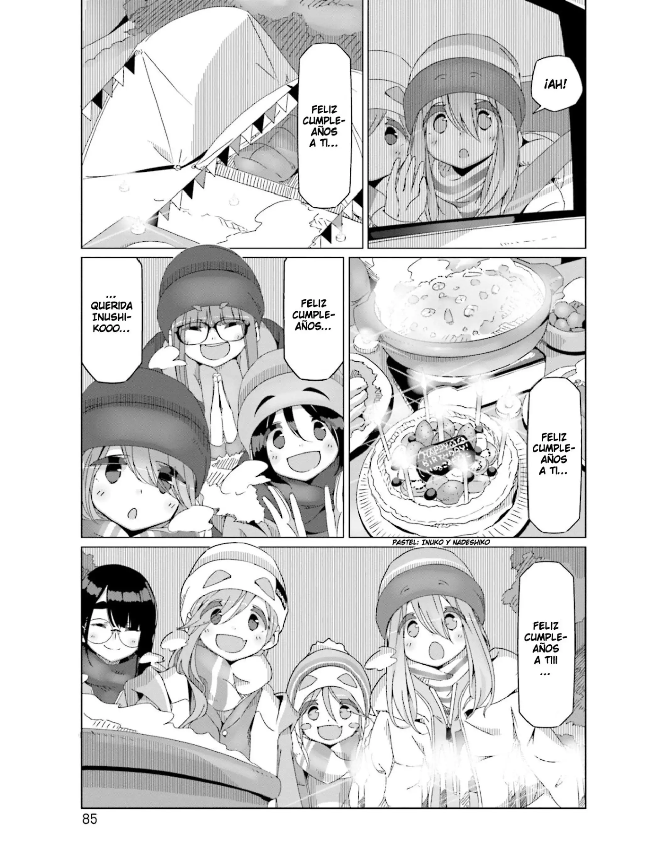 Yuru camp Capitulo 50 page 5