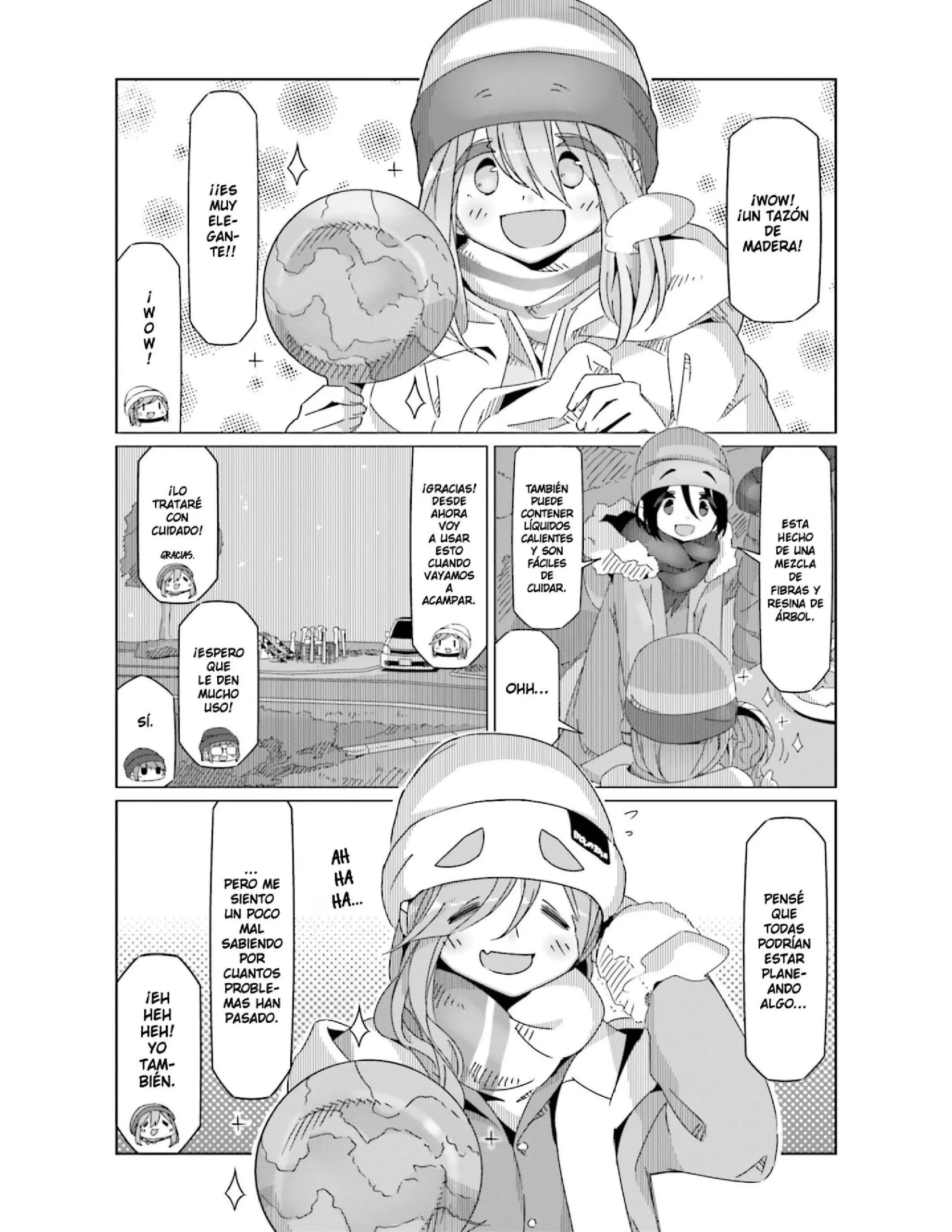 Yuru camp Capitulo 50 page 8