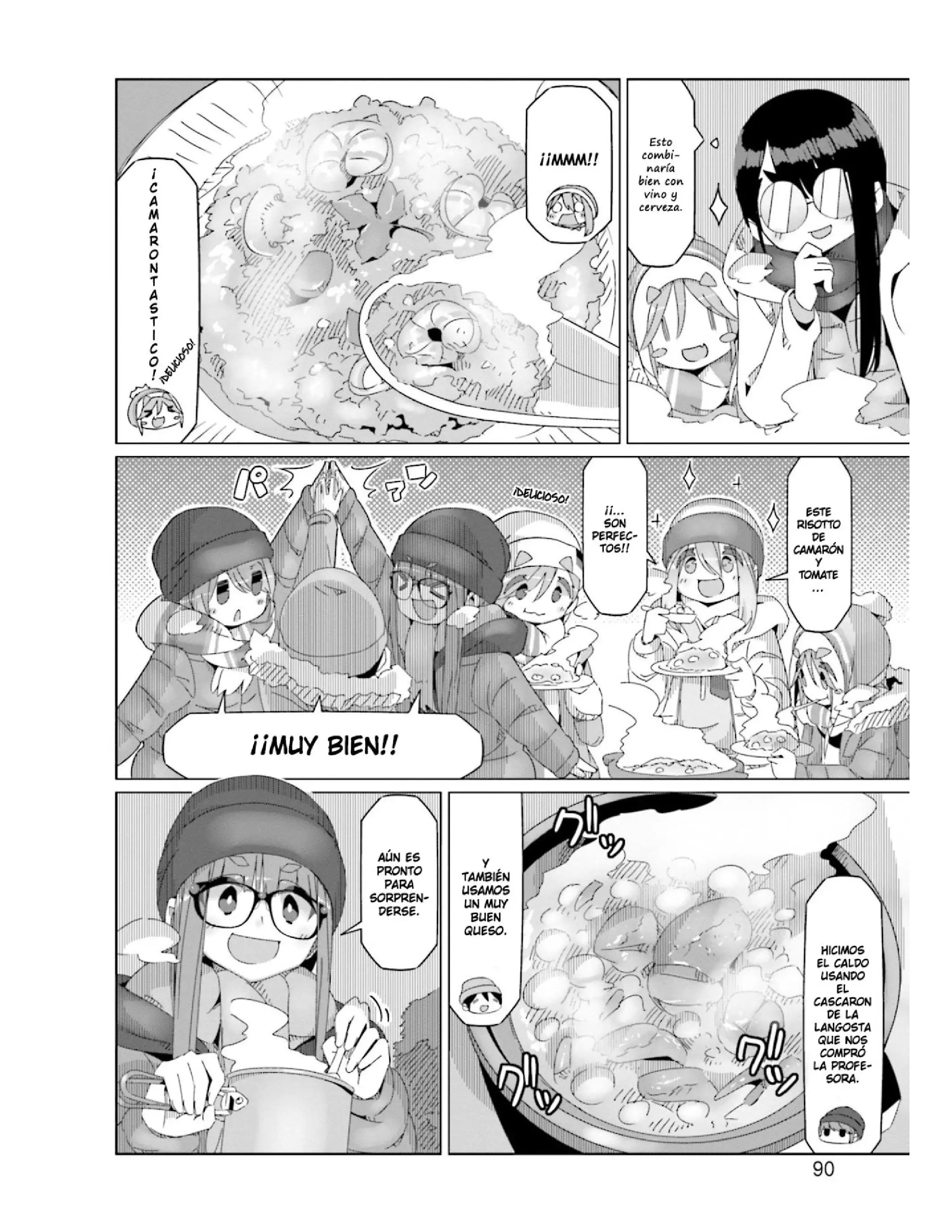 Yuru camp Capitulo 50 page 10