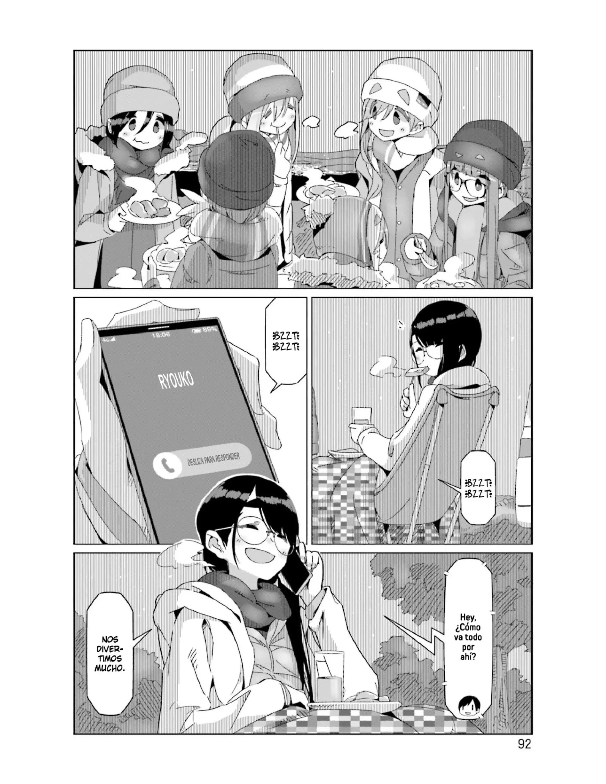 Yuru camp Capitulo 50 page 12