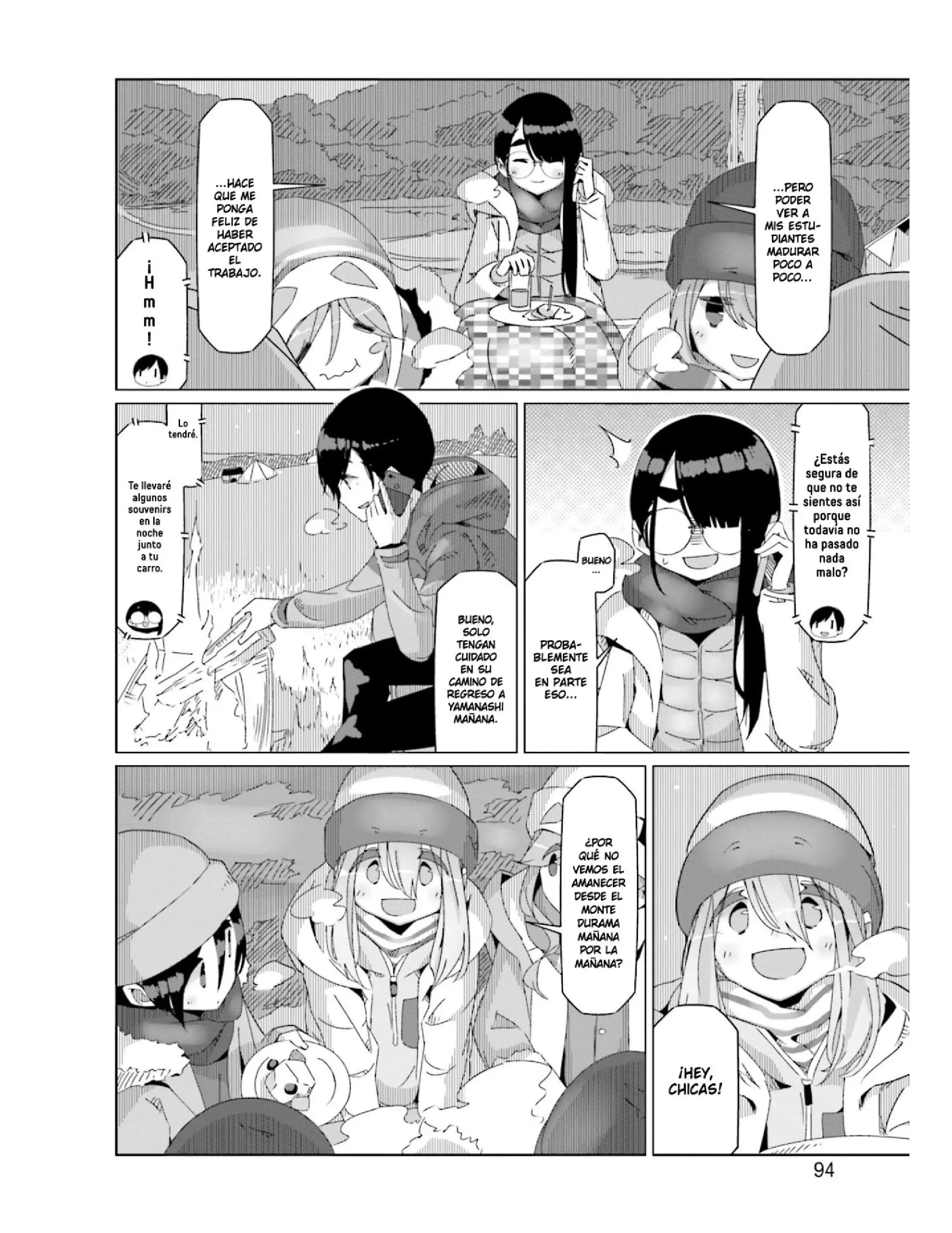 Yuru camp Capitulo 50 page 14