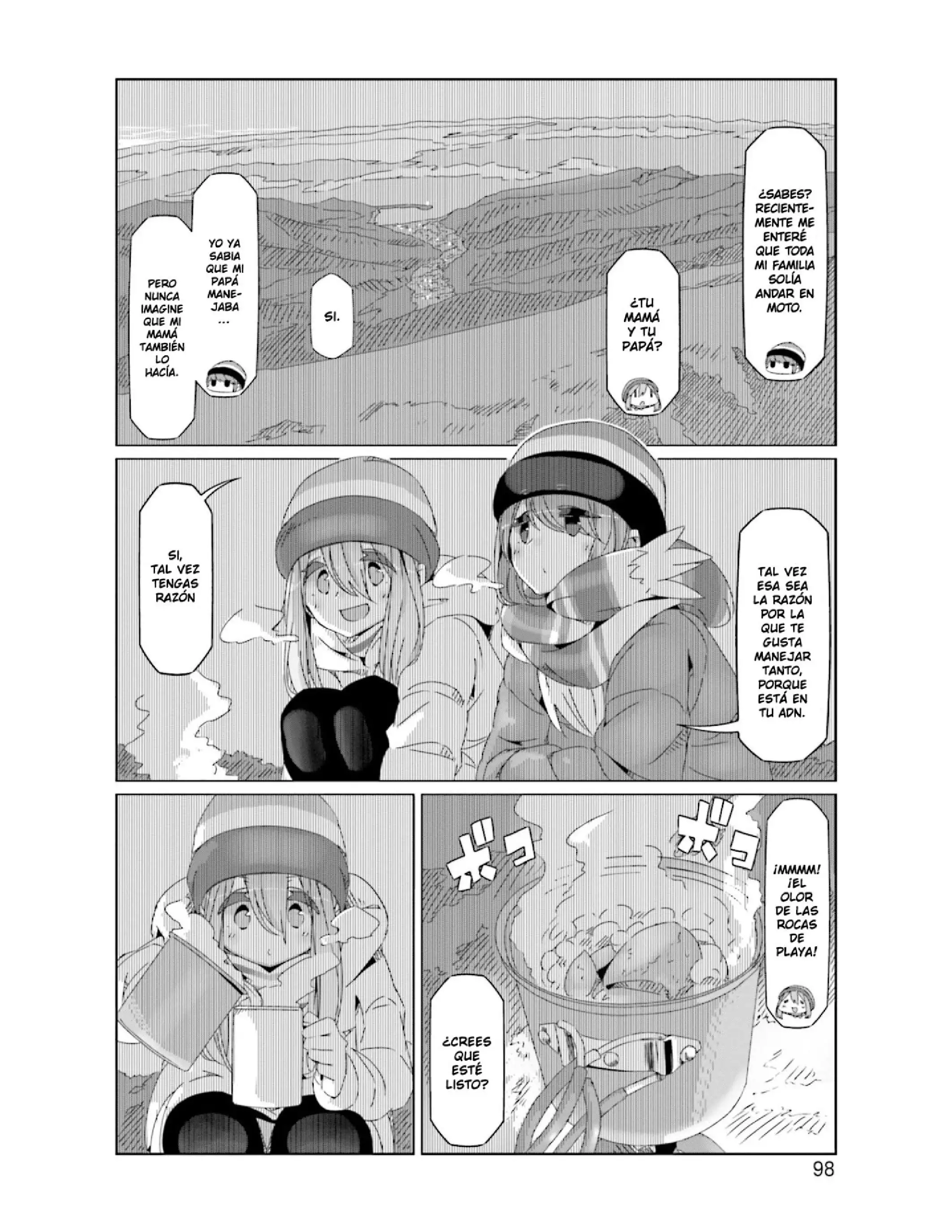 Yuru camp Capitulo 50 page 18
