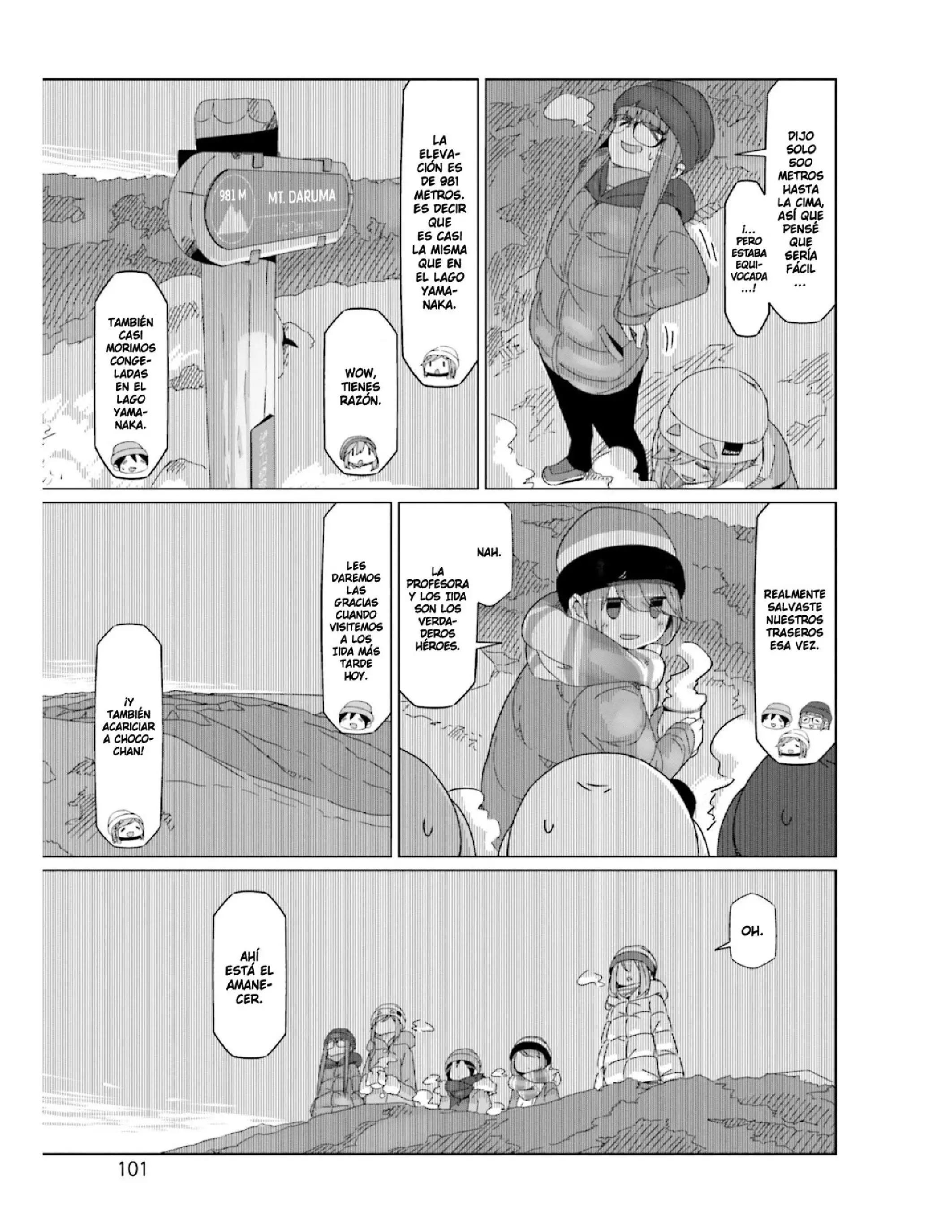 Yuru camp Capitulo 50 page 21