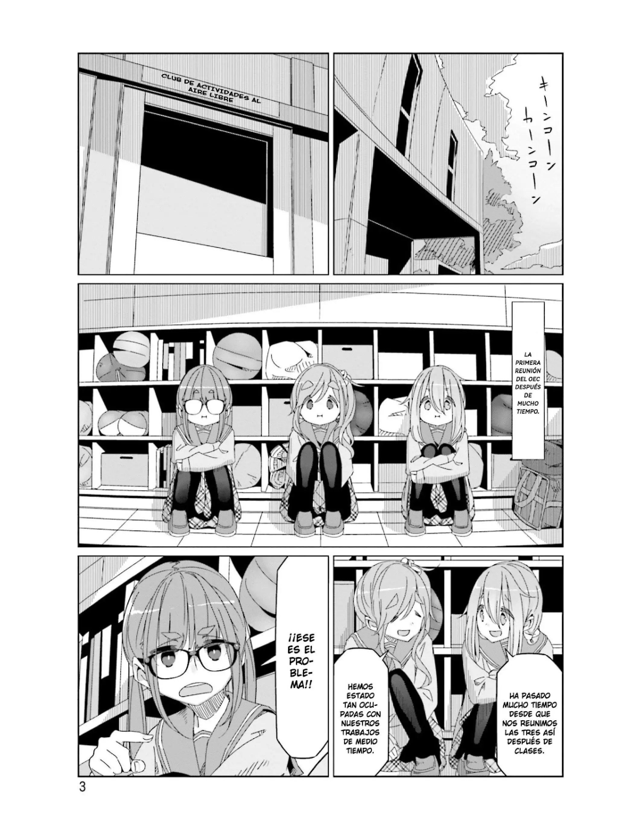 Yuru camp Capitulo 53 page 3