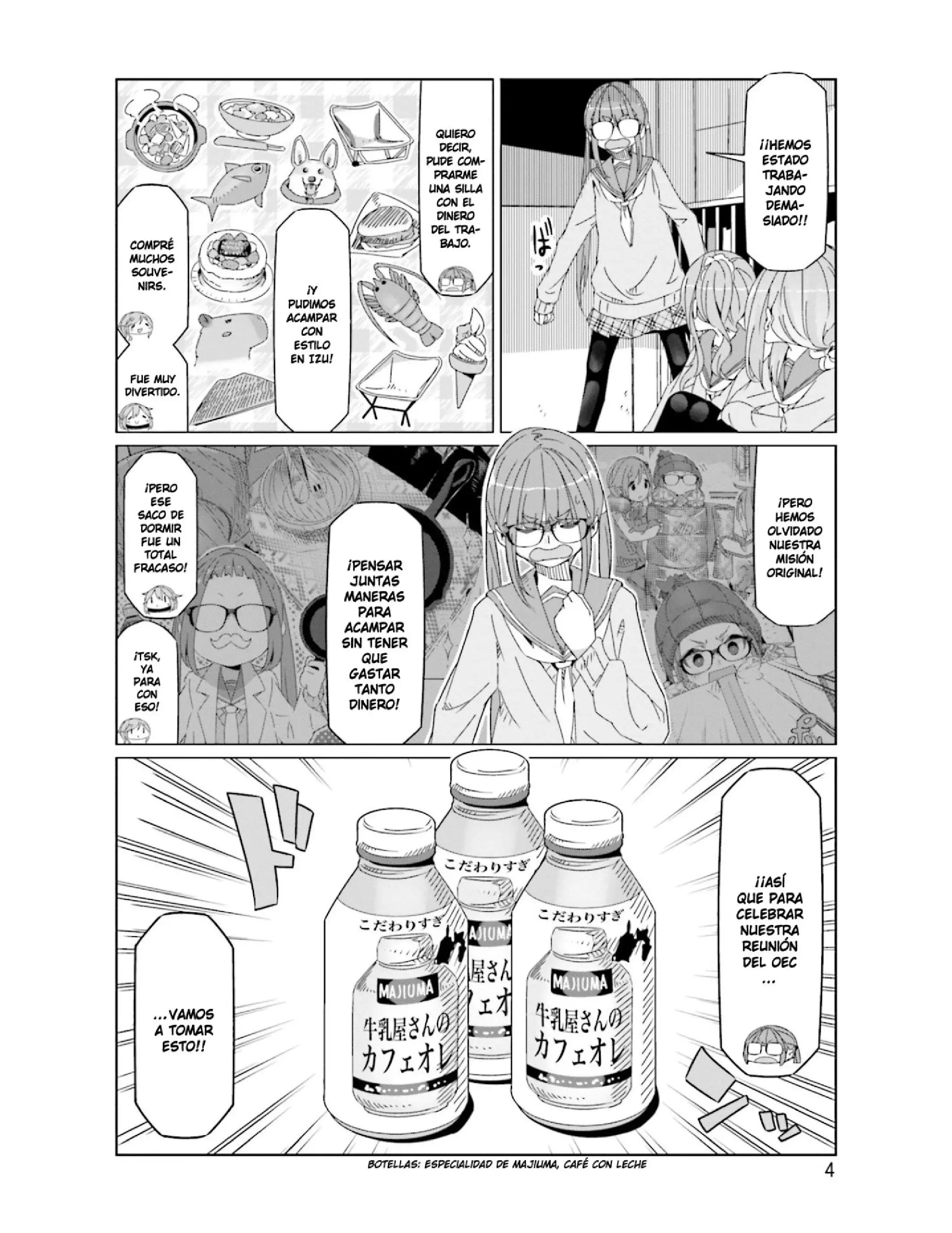 Yuru camp Capitulo 53 page 4