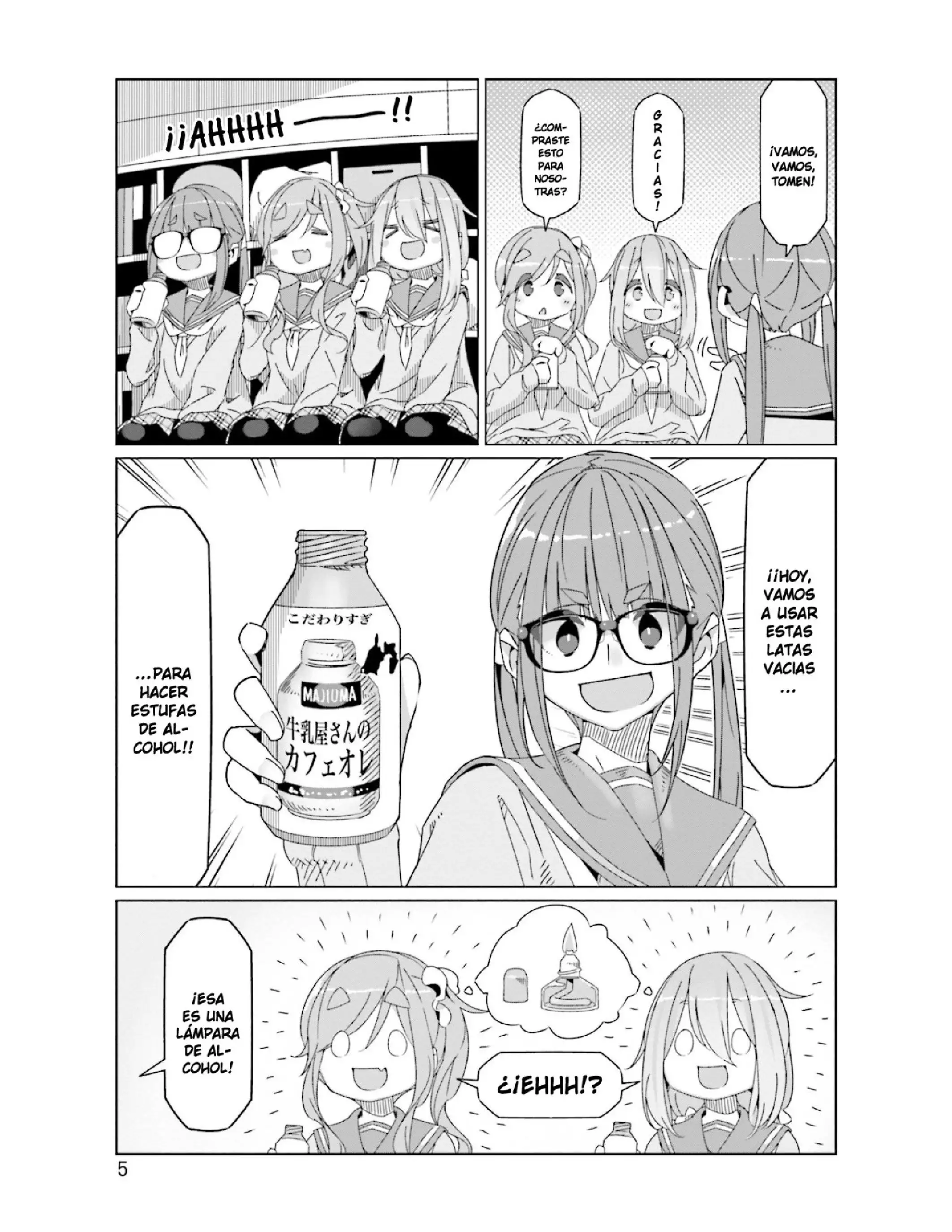 Yuru camp Capitulo 53 page 5