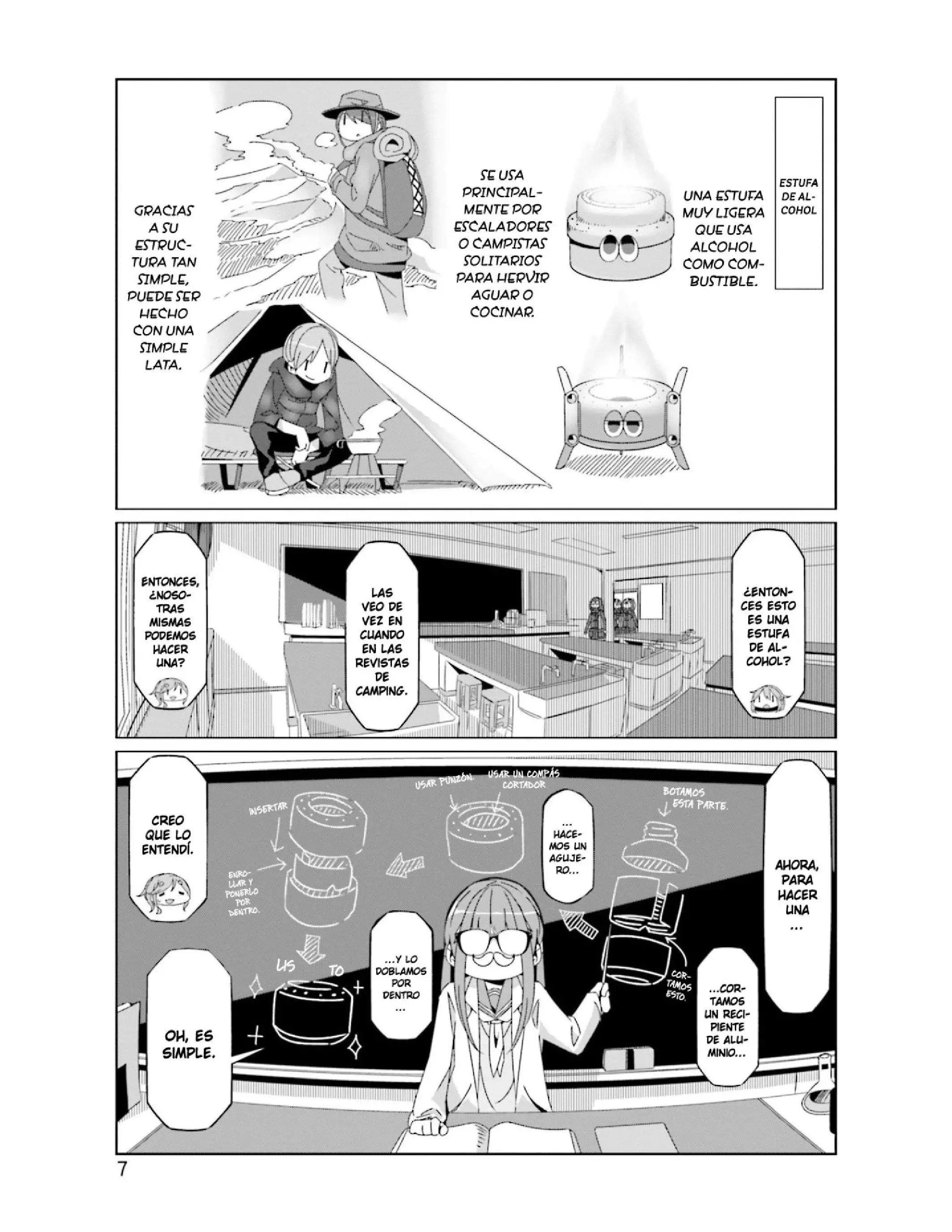 Yuru camp Capitulo 53 page 8