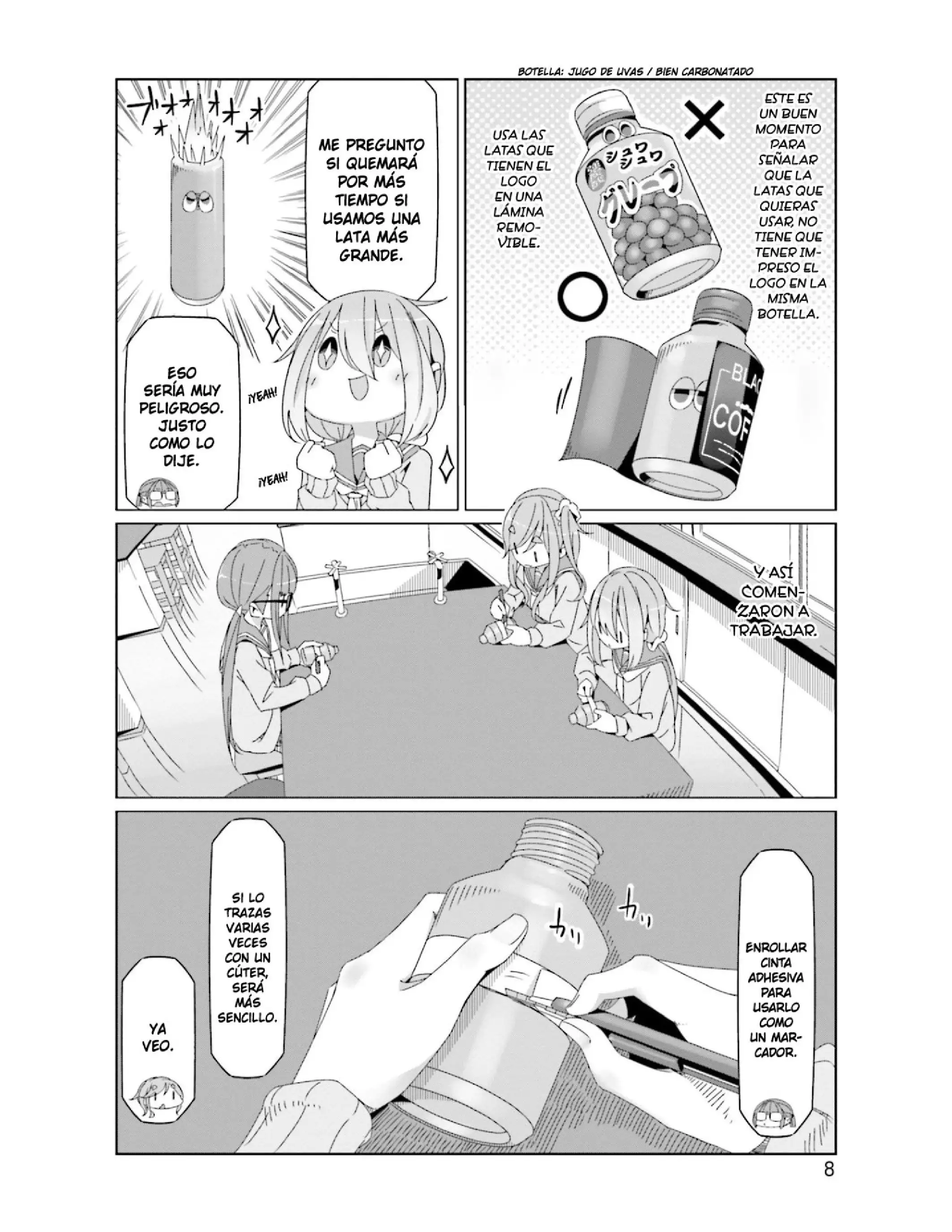 Yuru camp Capitulo 53 page 9