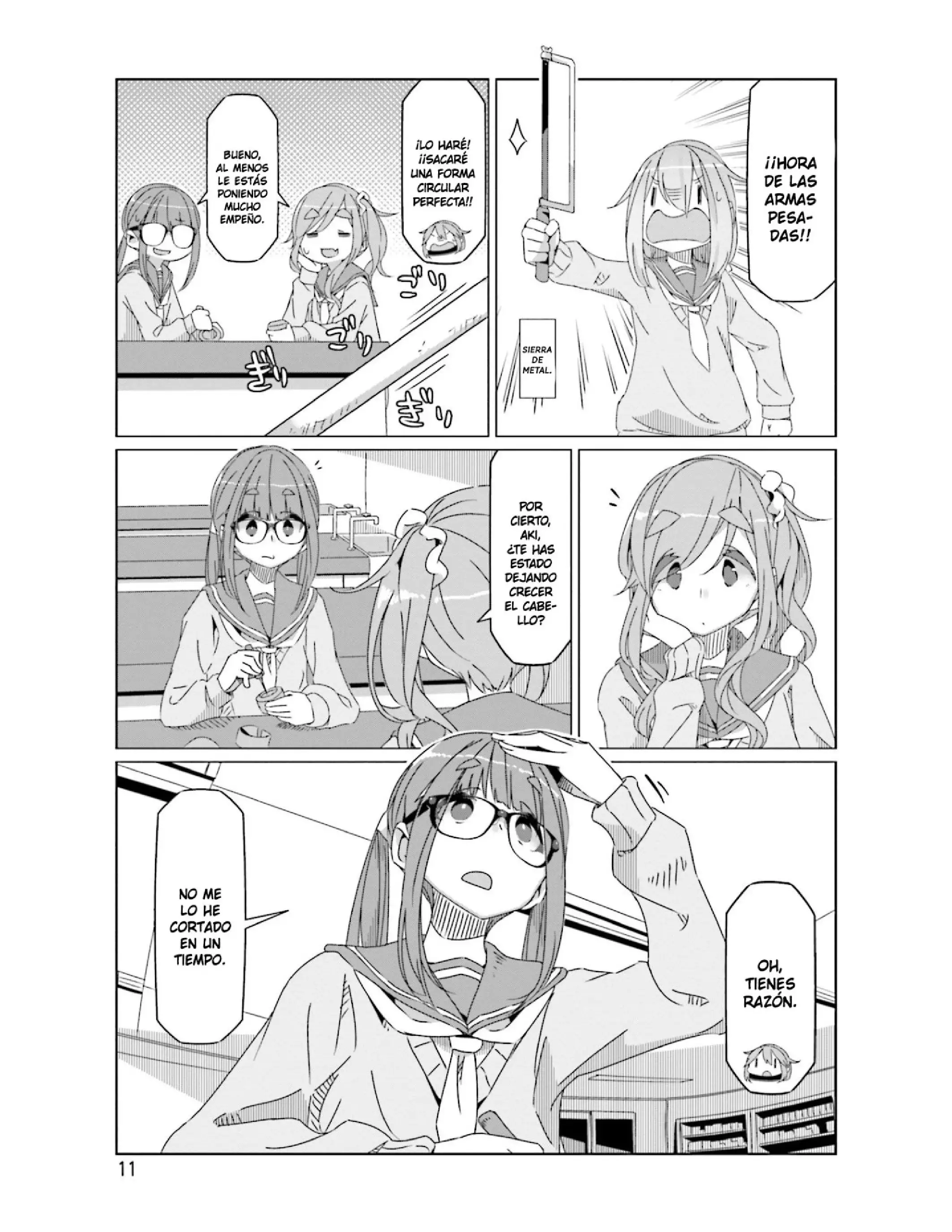 Yuru camp Capitulo 53 page 12