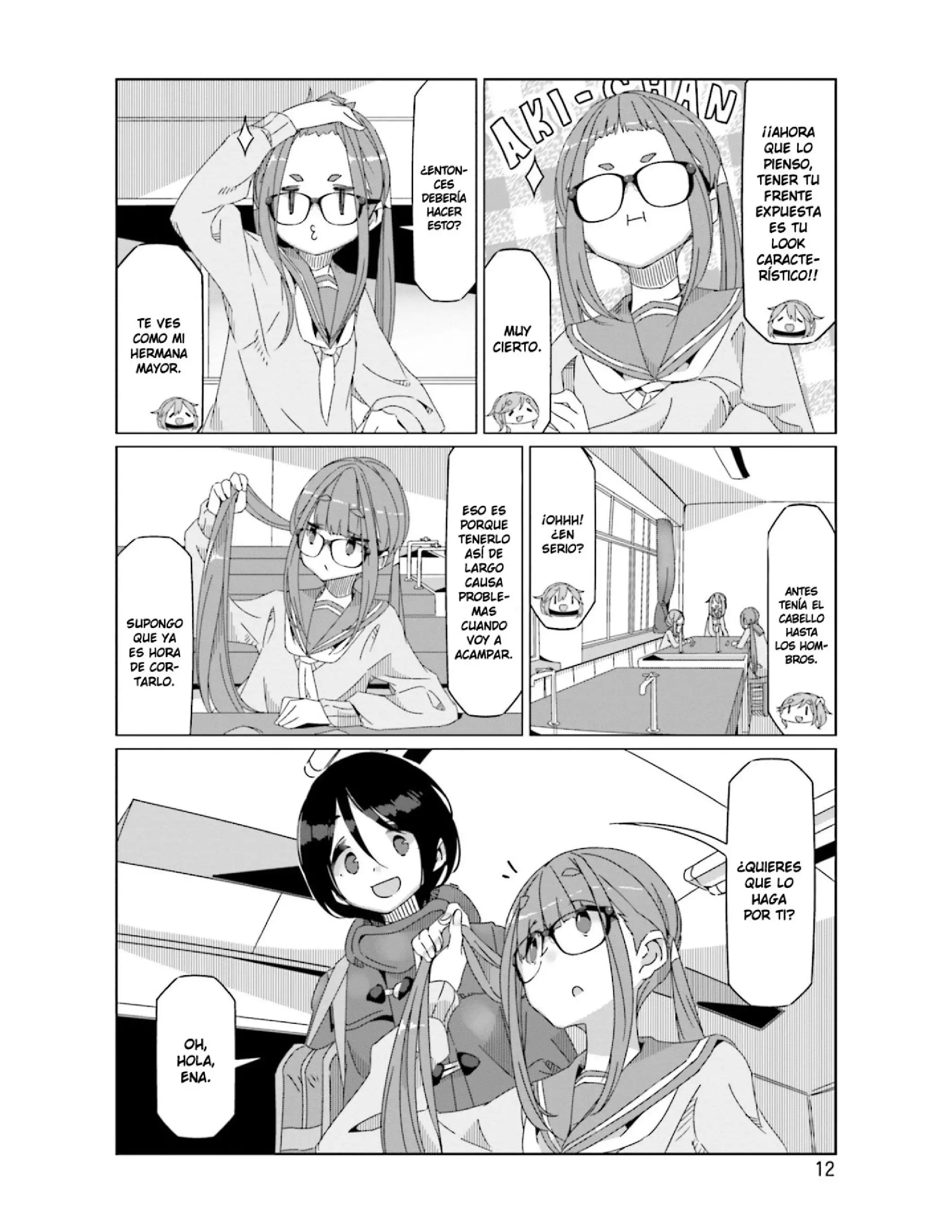 Yuru camp Capitulo 53 page 13