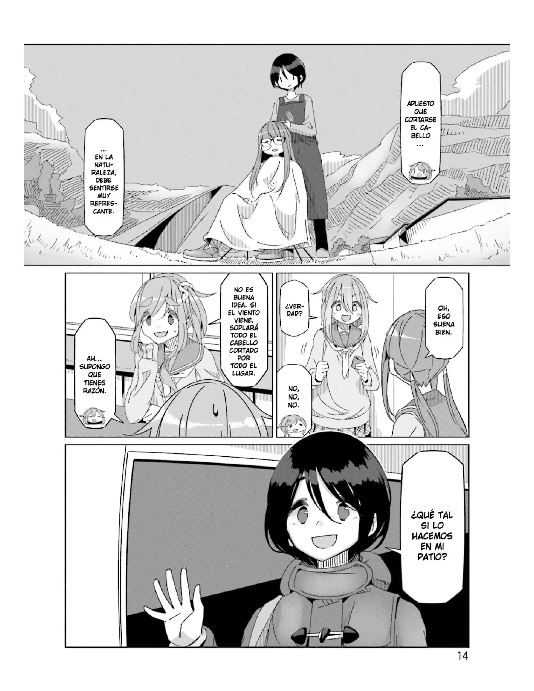 Yuru camp Capitulo 53 page 15