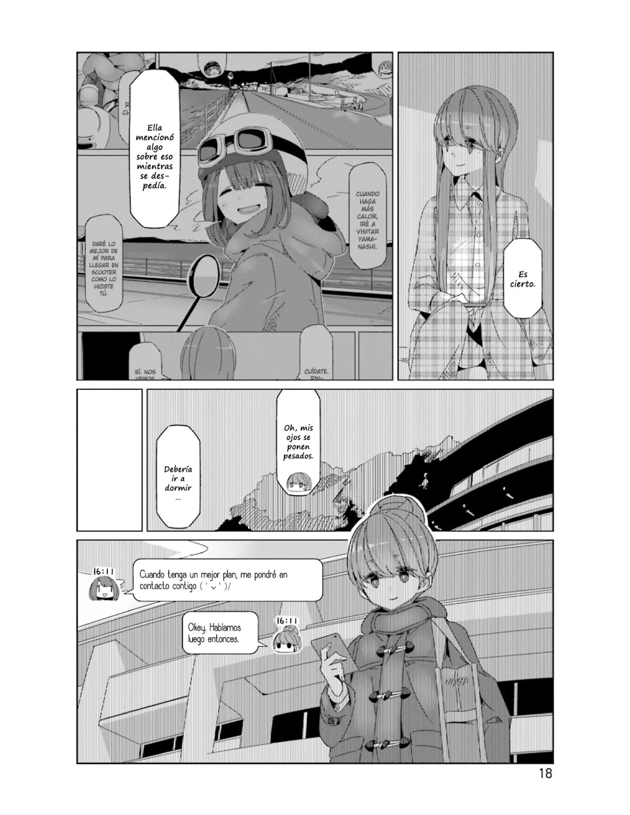 Yuru camp Capitulo 53 page 19