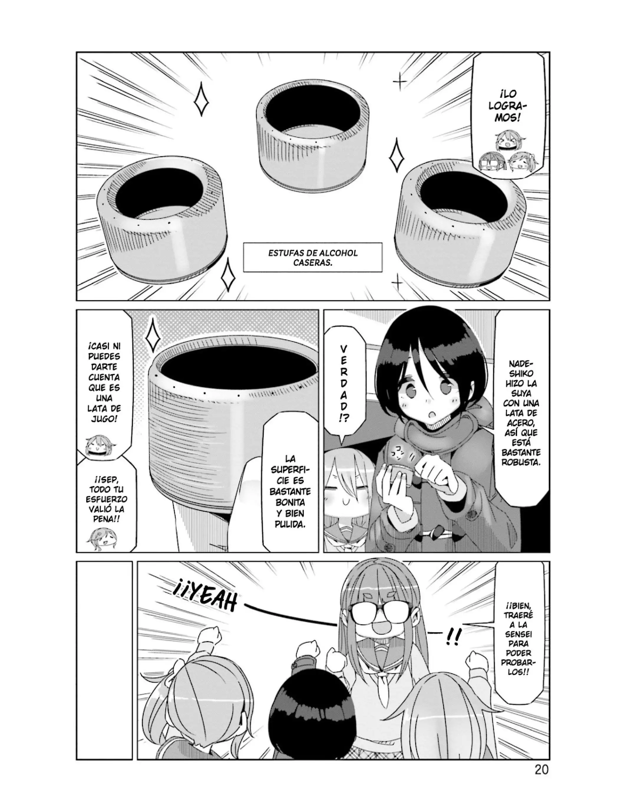 Yuru camp Capitulo 53 page 21