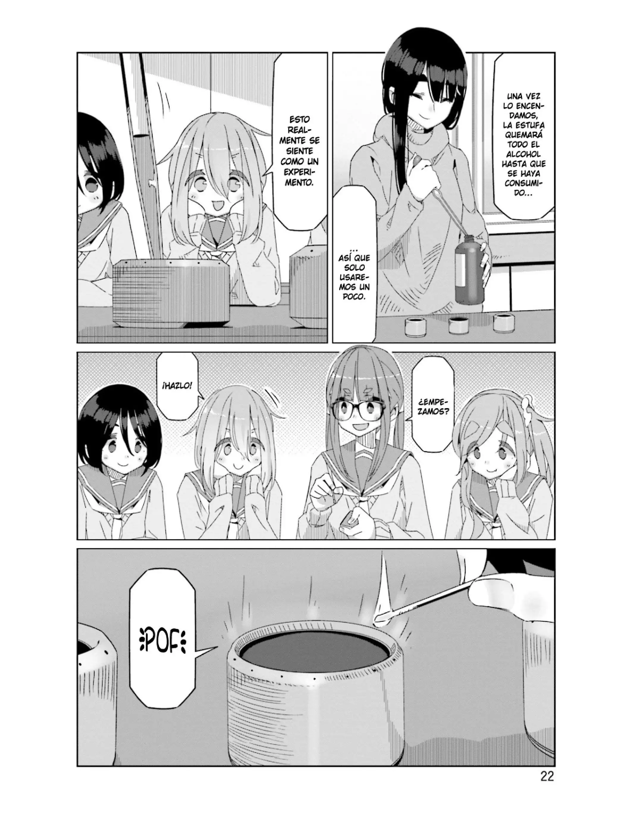 Yuru camp Capitulo 53 page 23