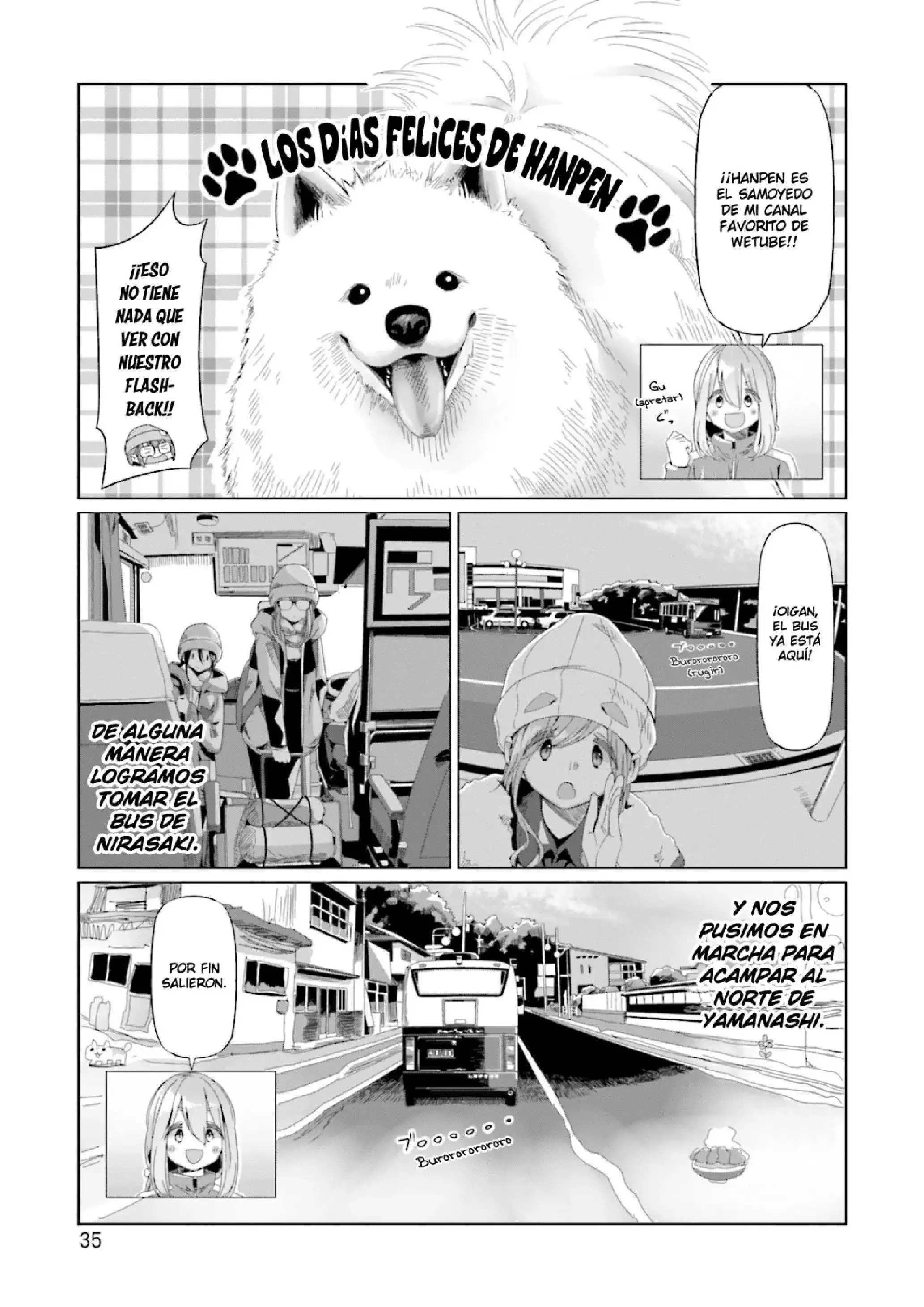 Yuru camp Capitulo 65 page 7