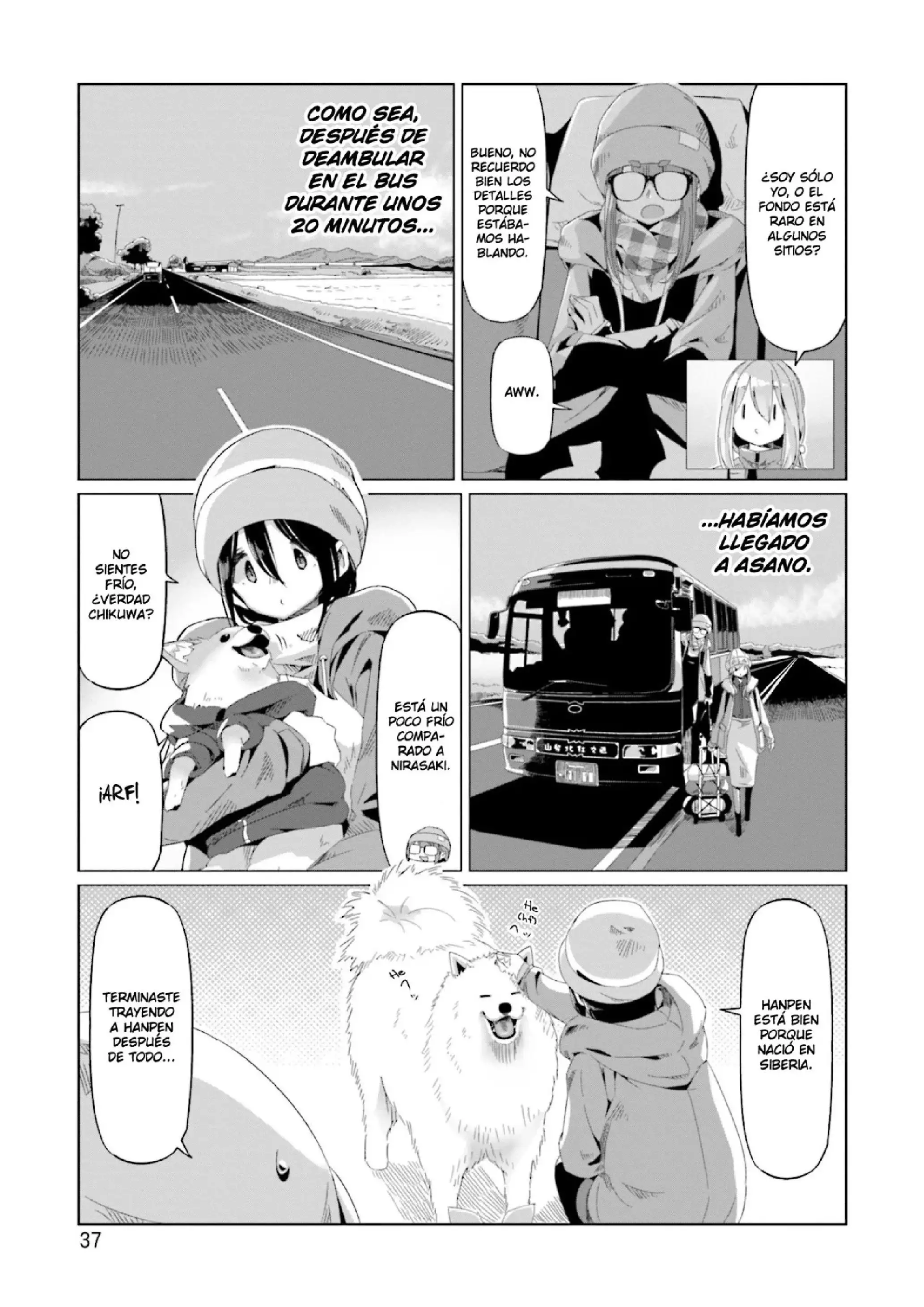 Yuru camp Capitulo 65 page 9