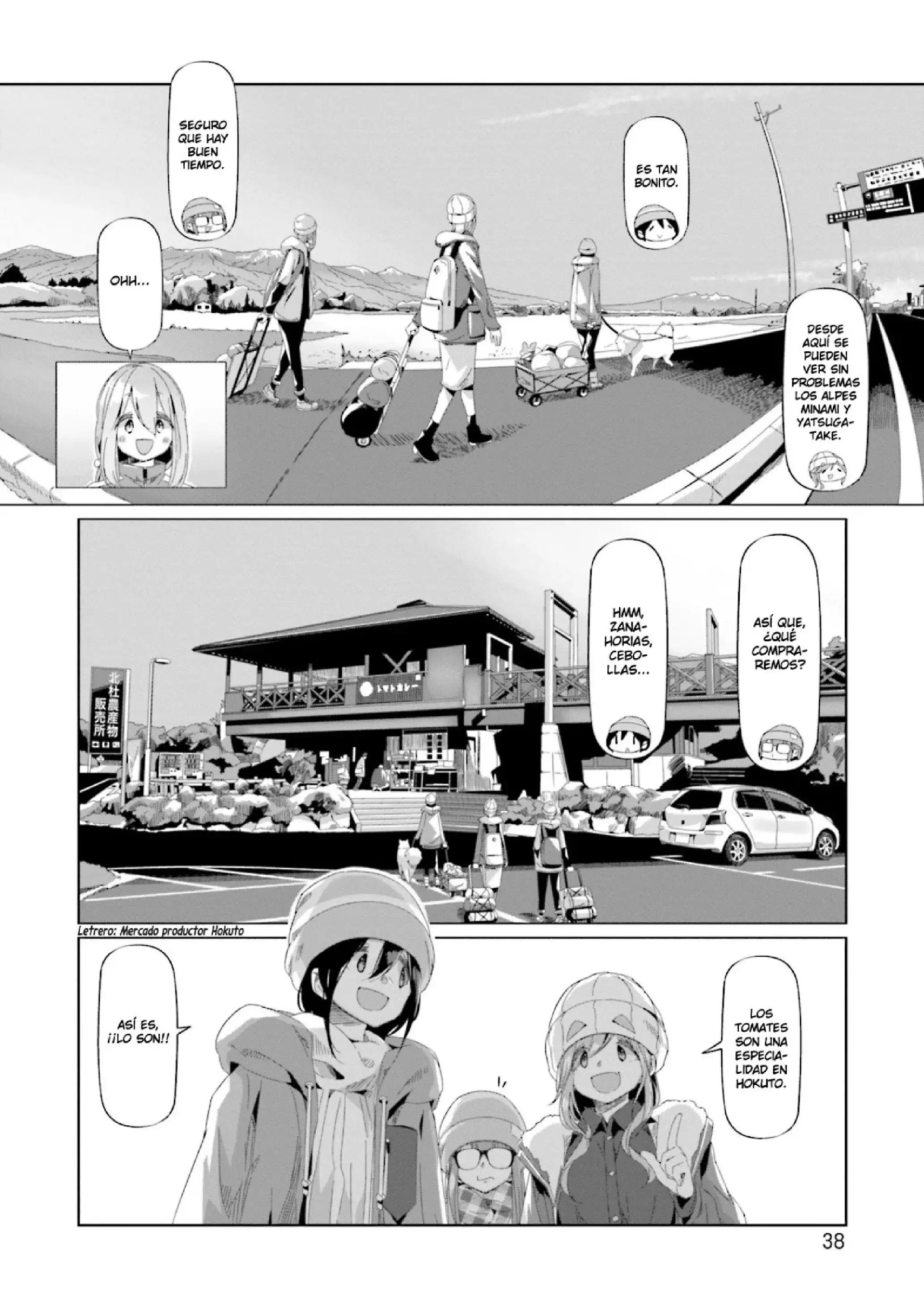 Yuru camp Capitulo 65 page 10