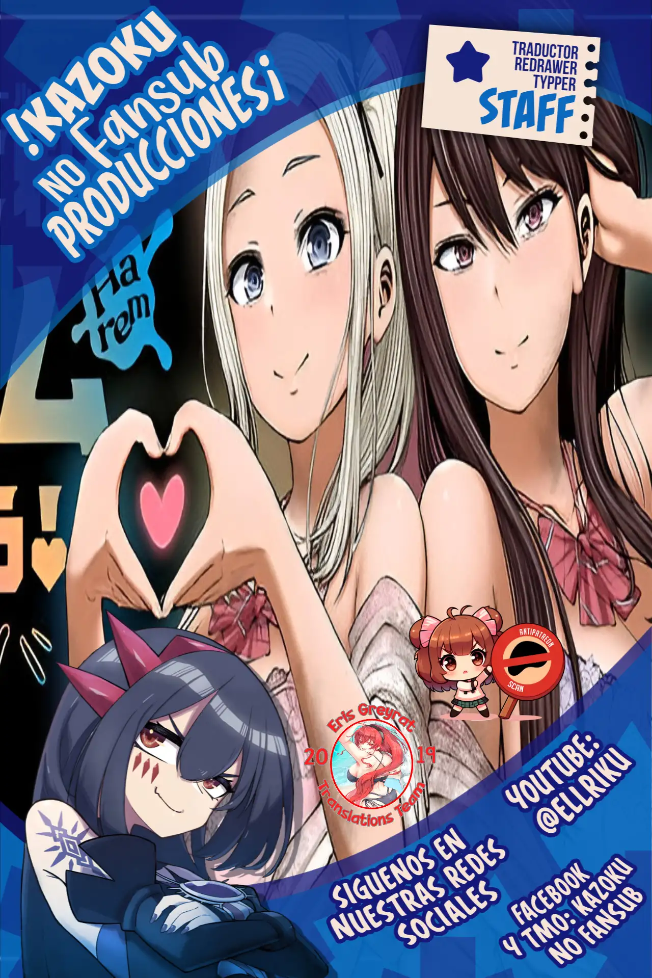 ZOMBIE SEKAI DE HAREM WO TSUKUROU Capitulo 14.1 page 0