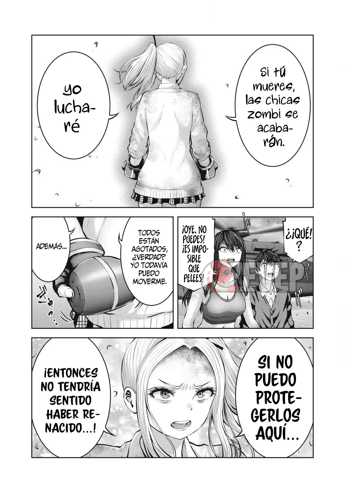 ZOMBIE SEKAI DE HAREM WO TSUKUROU Capitulo 14.1 page 7