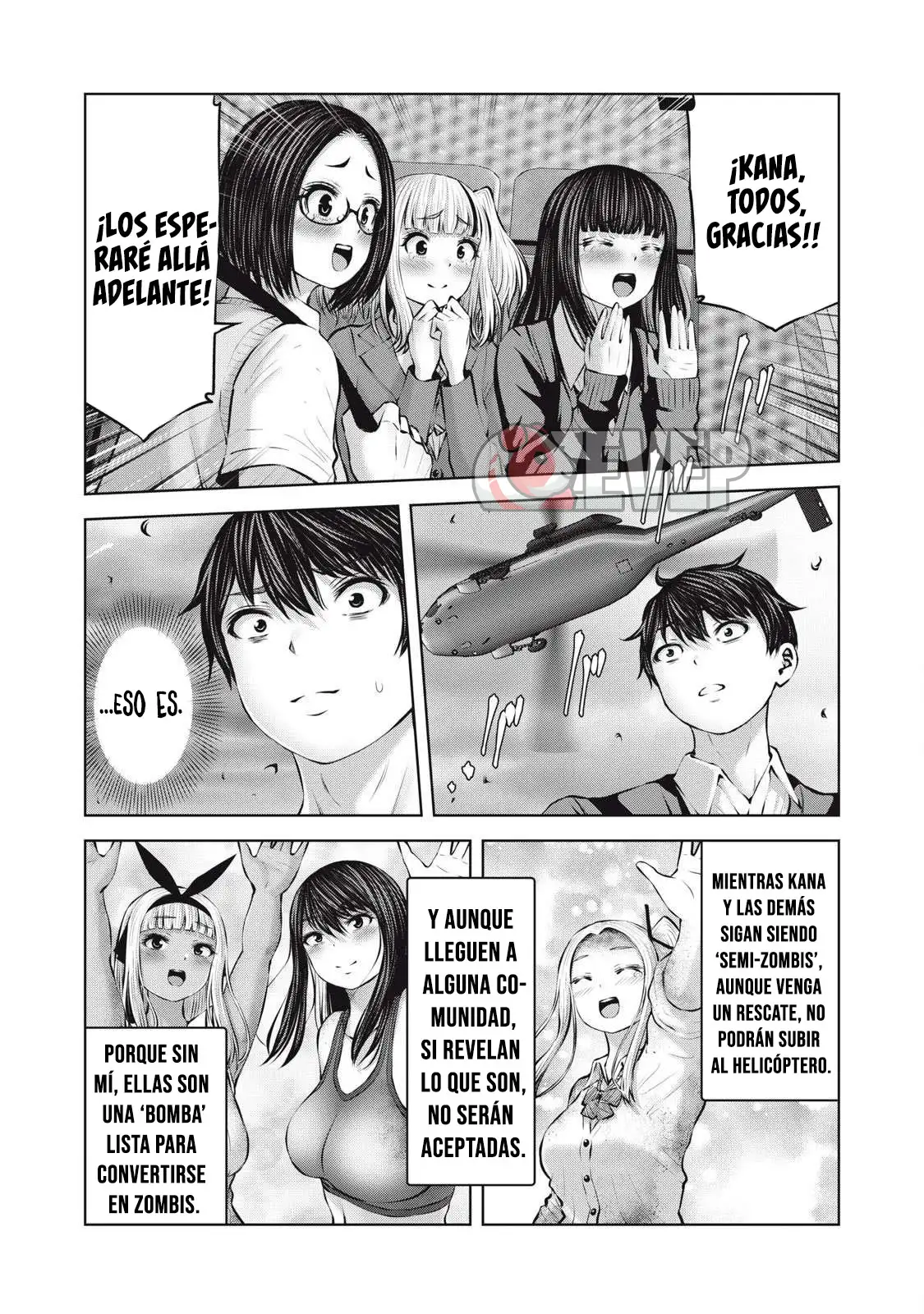 ZOMBIE SEKAI DE HAREM WO TSUKUROU Capitulo 14.1 page 14